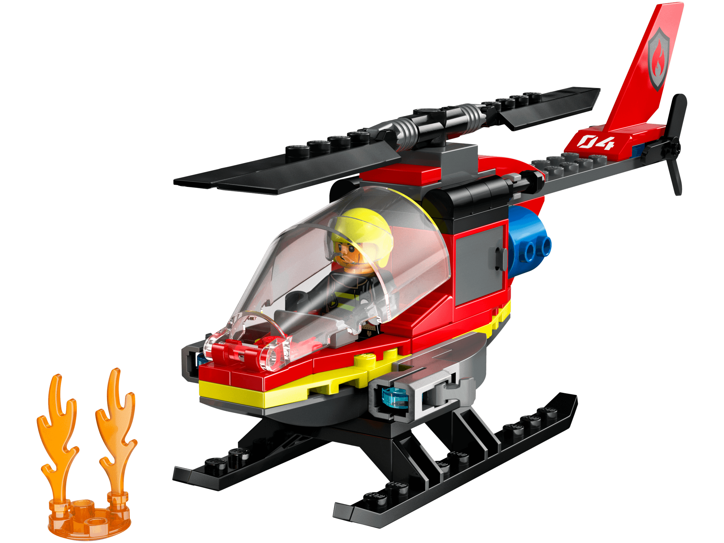 Brandweerhelikopter LEGO-set