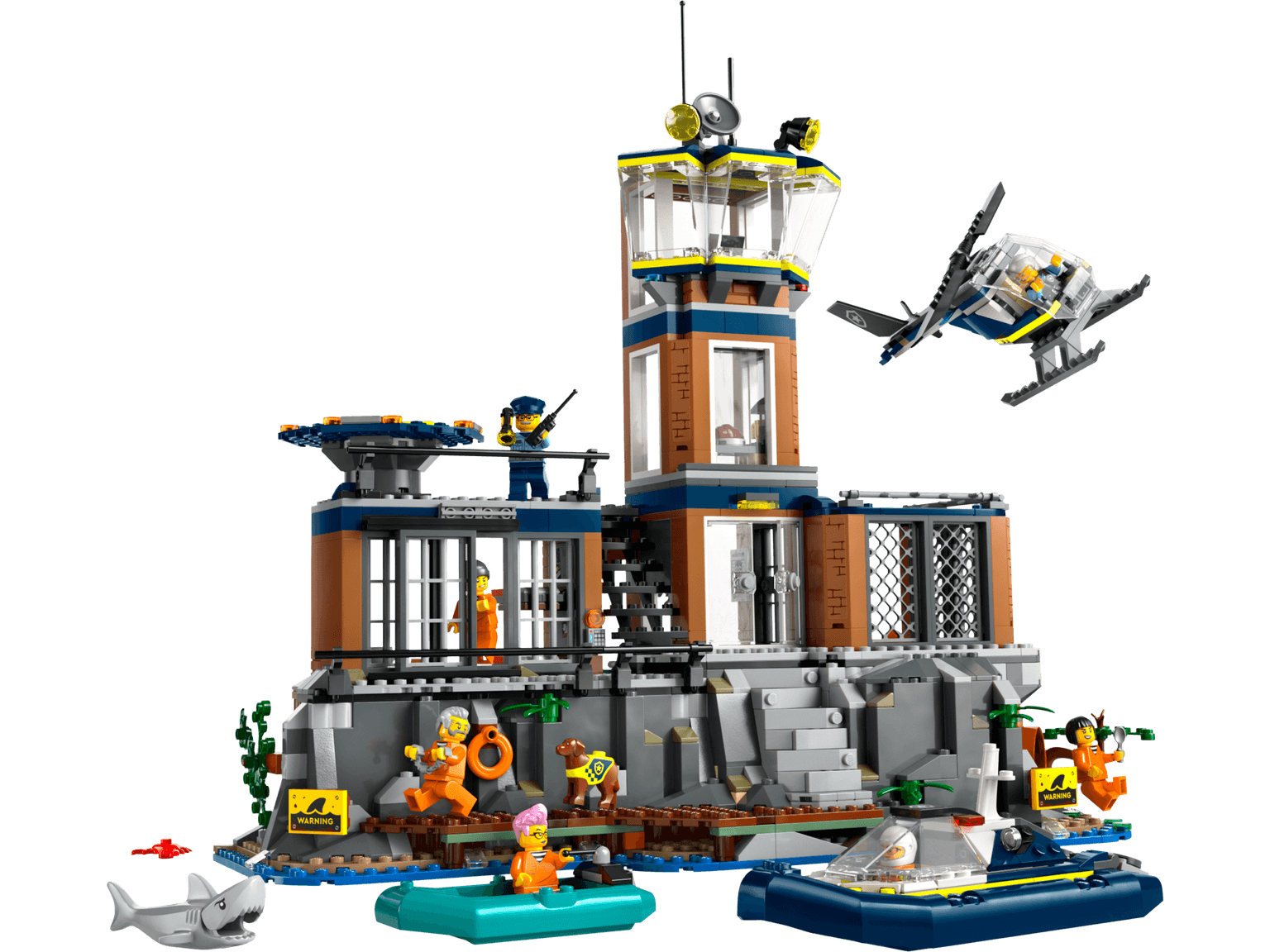 Politiegevangeniseiland LEGO-set