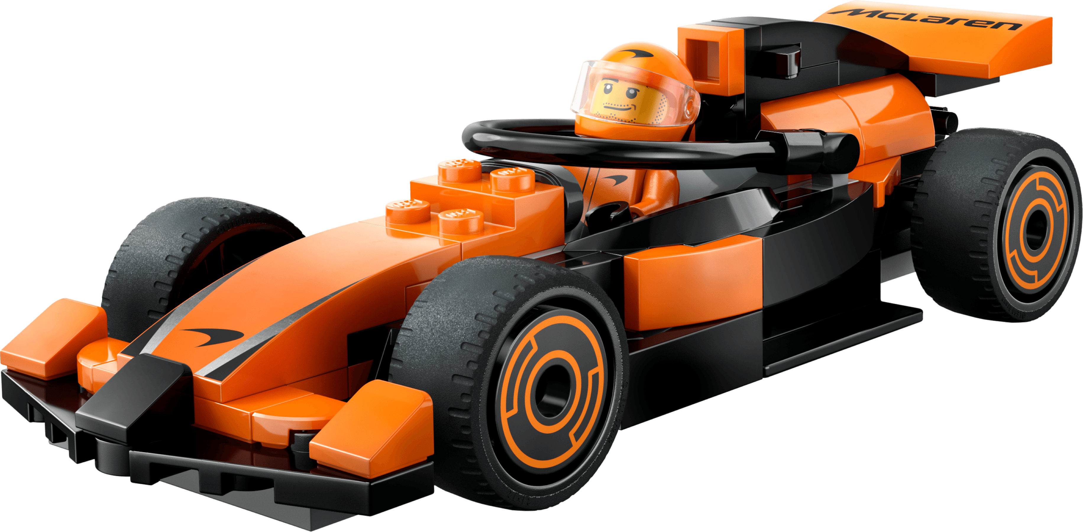 F1 coureur met McLaren racewagen LEGO-set