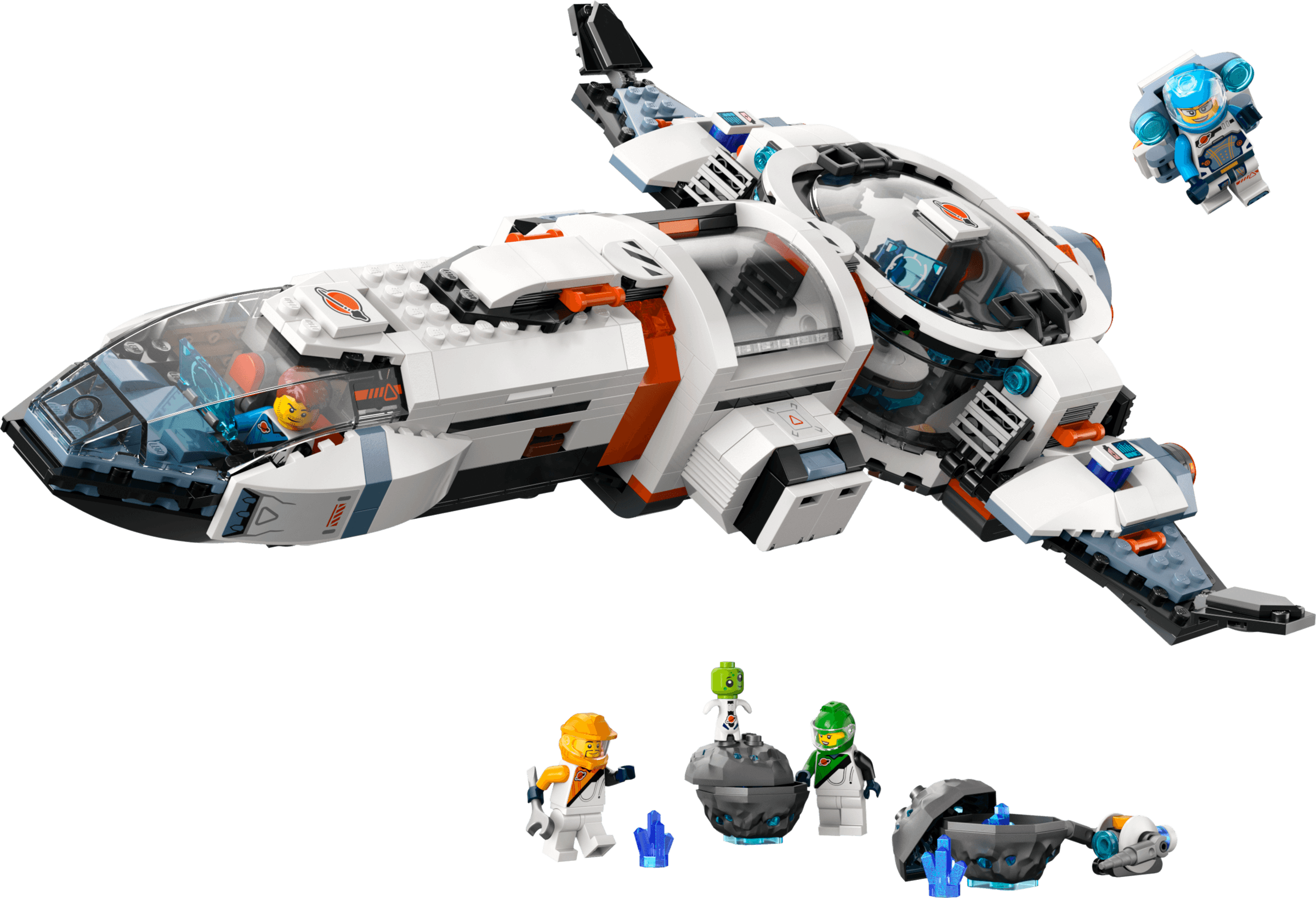 Modulair galactisch ruimteschip LEGO-set