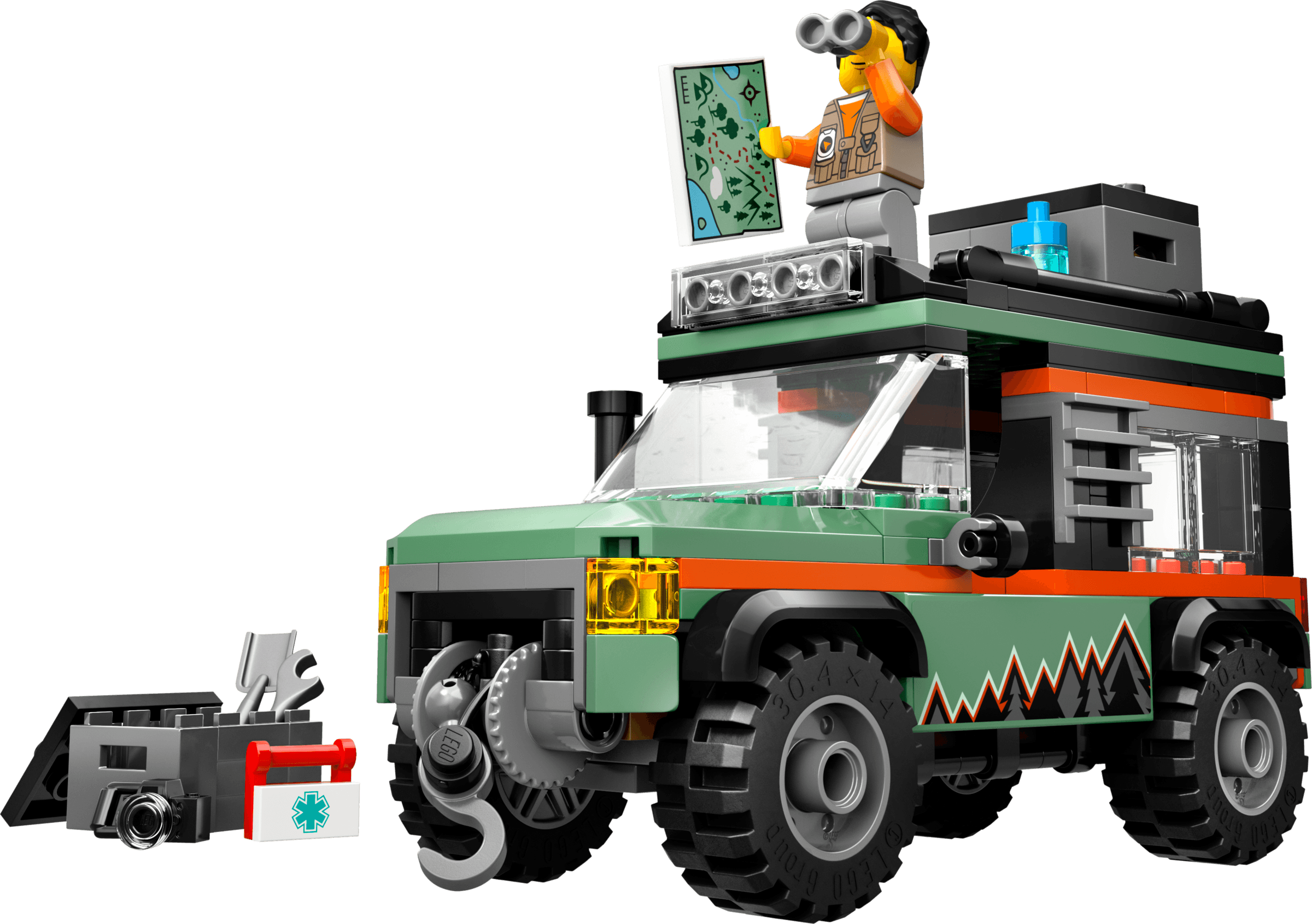 Off-Road 4x4 Mountain Truck LEGO-set