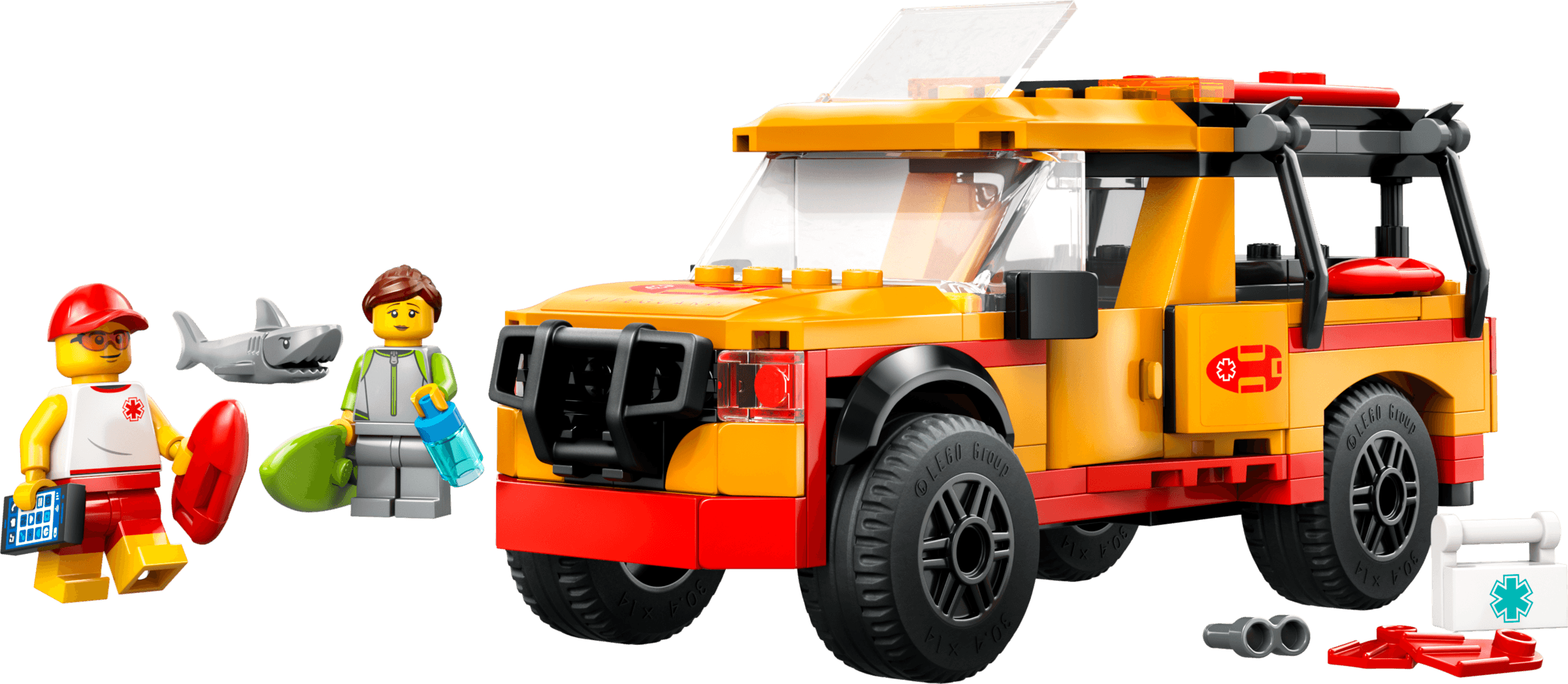 Lifeguard Beach Rescue Truck LEGO-set