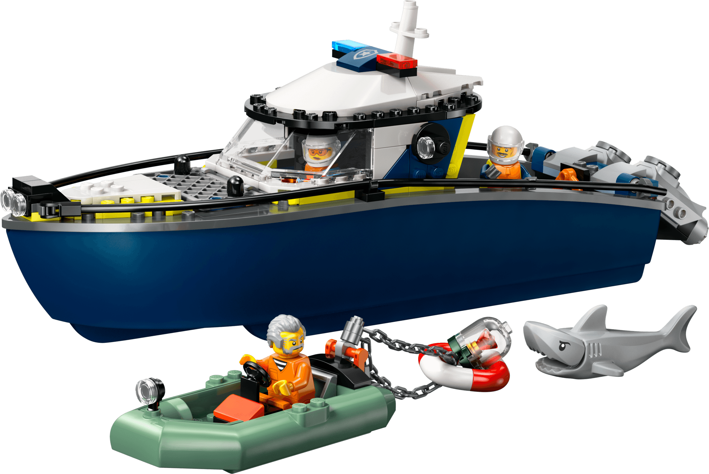 Police Boat Chase LEGO-set