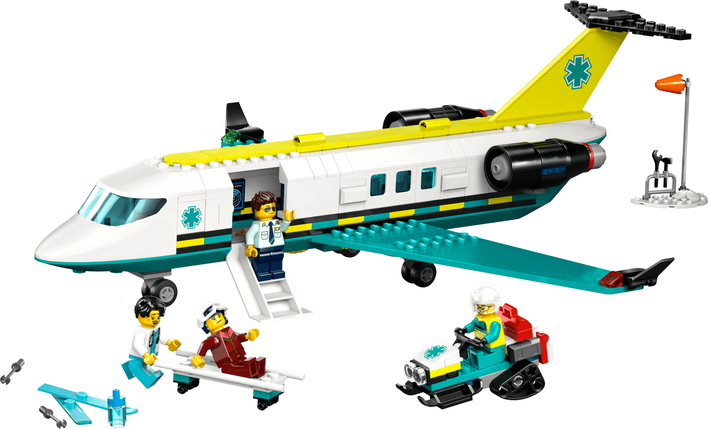 Ambulancevliegtuig LEGO-set