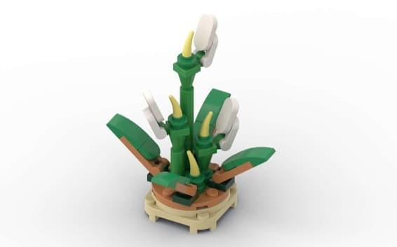 Micro Peace Lily LEGO-set