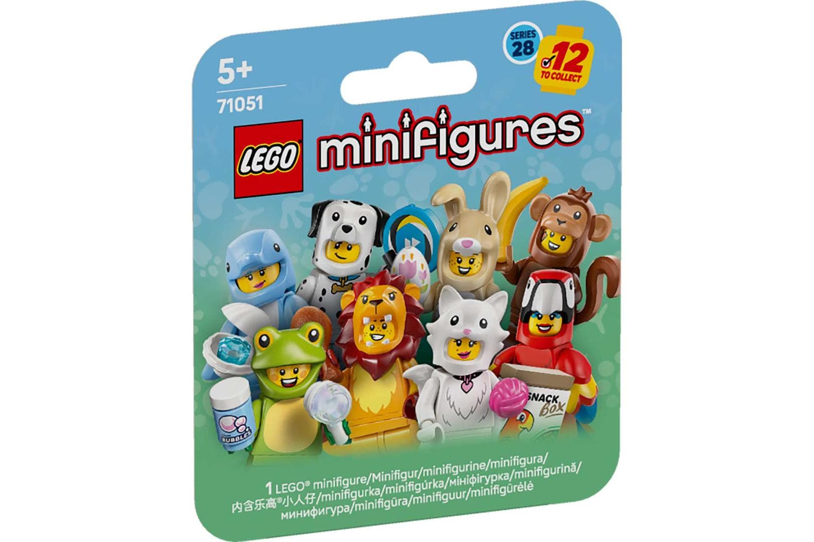 Serie 28: Dierenkostuums LEGO-set