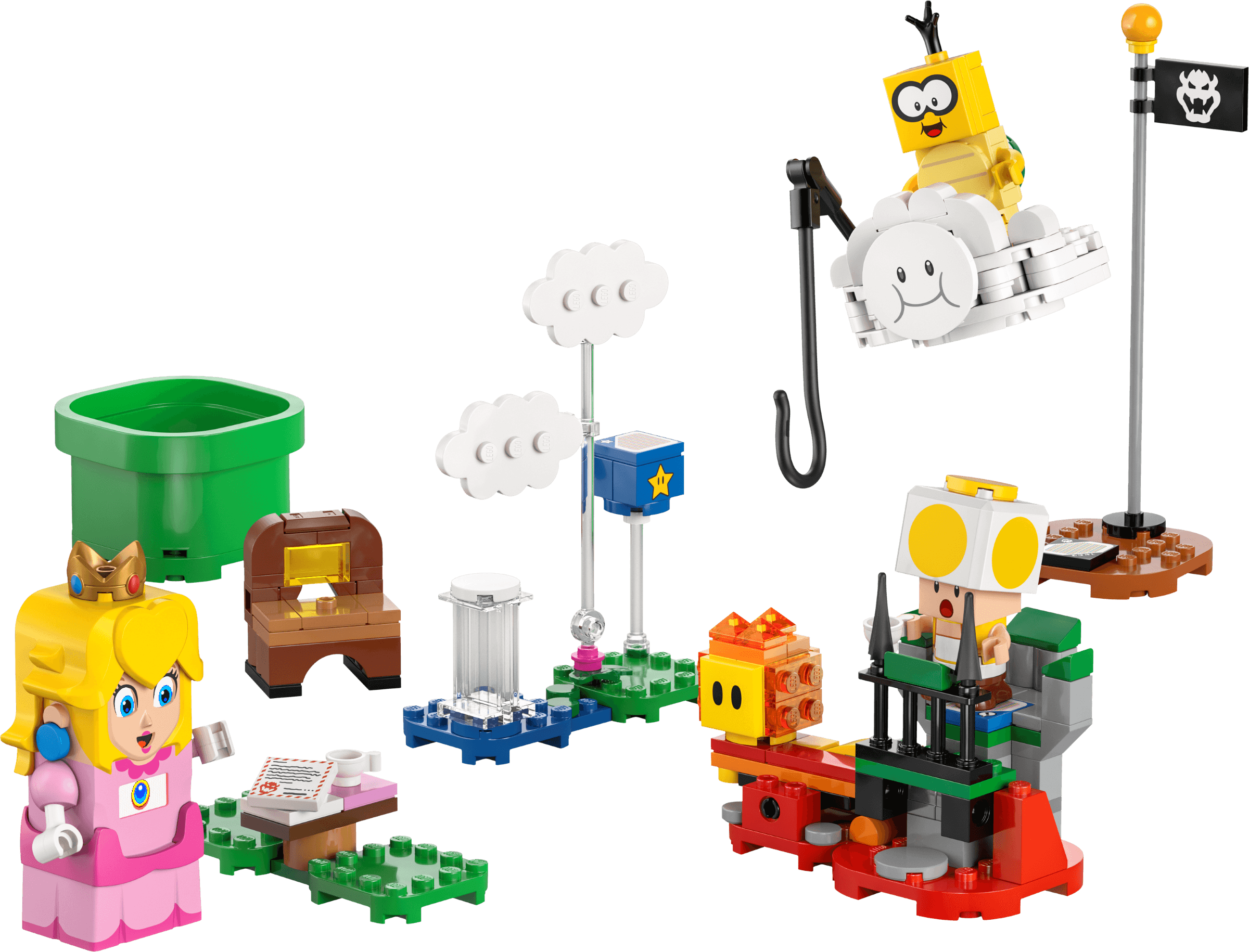 Adventures with Interactive LEGO Peach LEGO-set