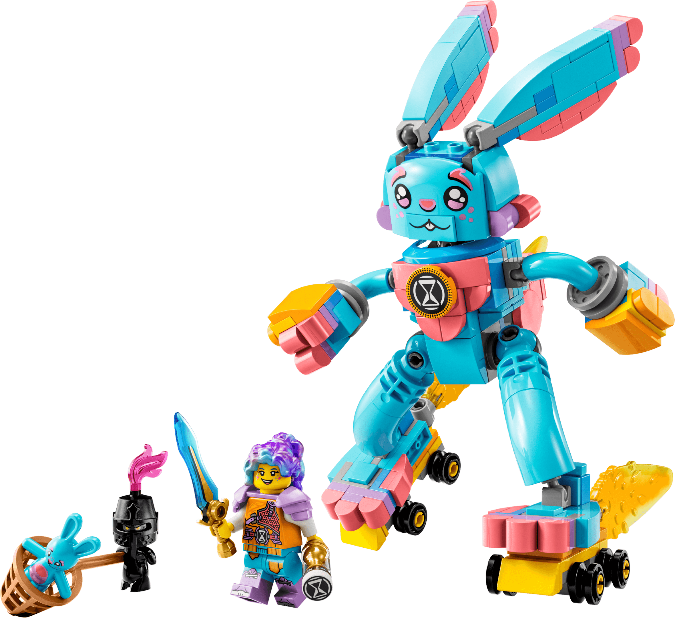 Izzie and Bunchu the Bunny LEGO-set