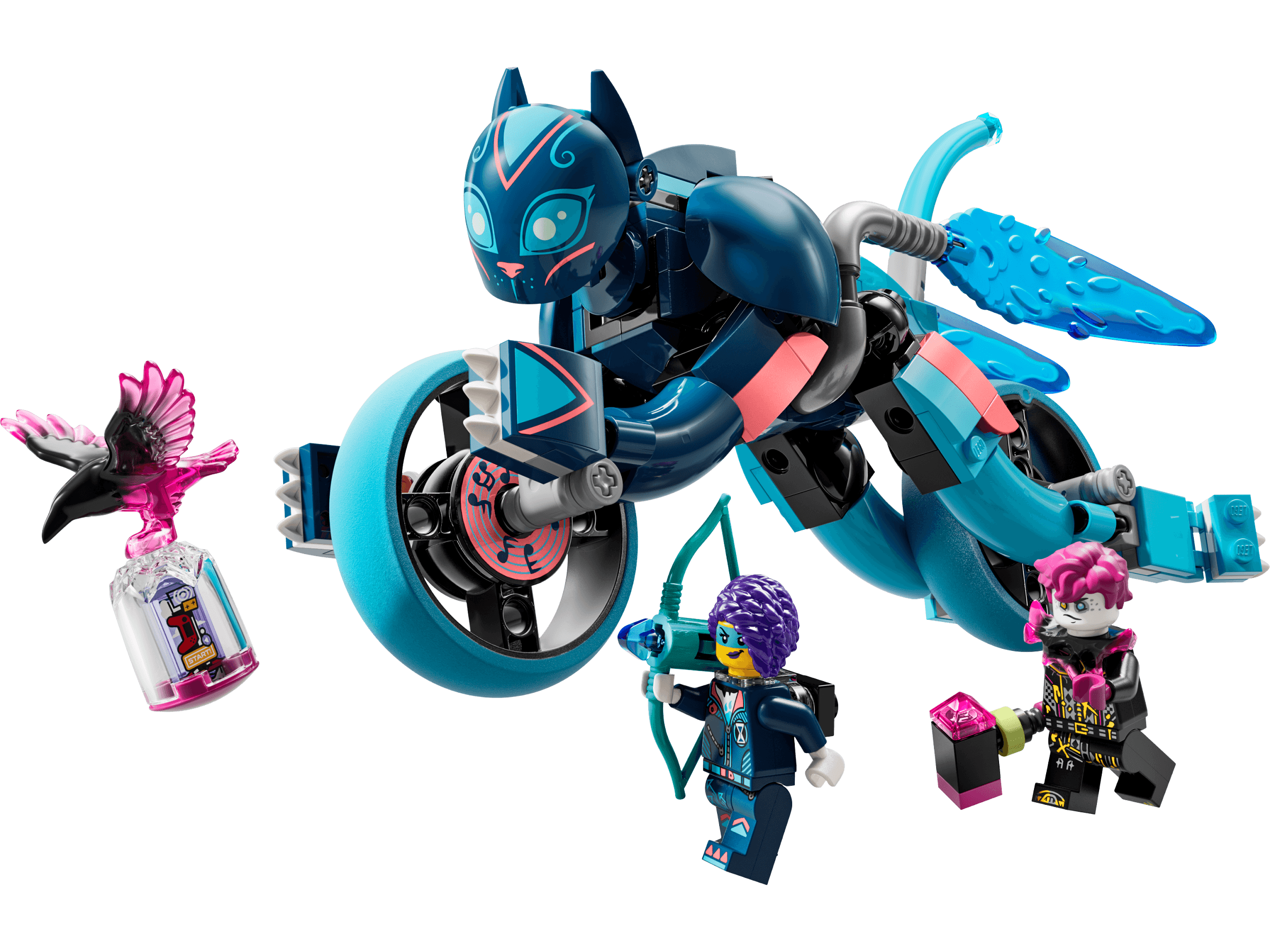 Zoey's Cat Motorcycle LEGO-set