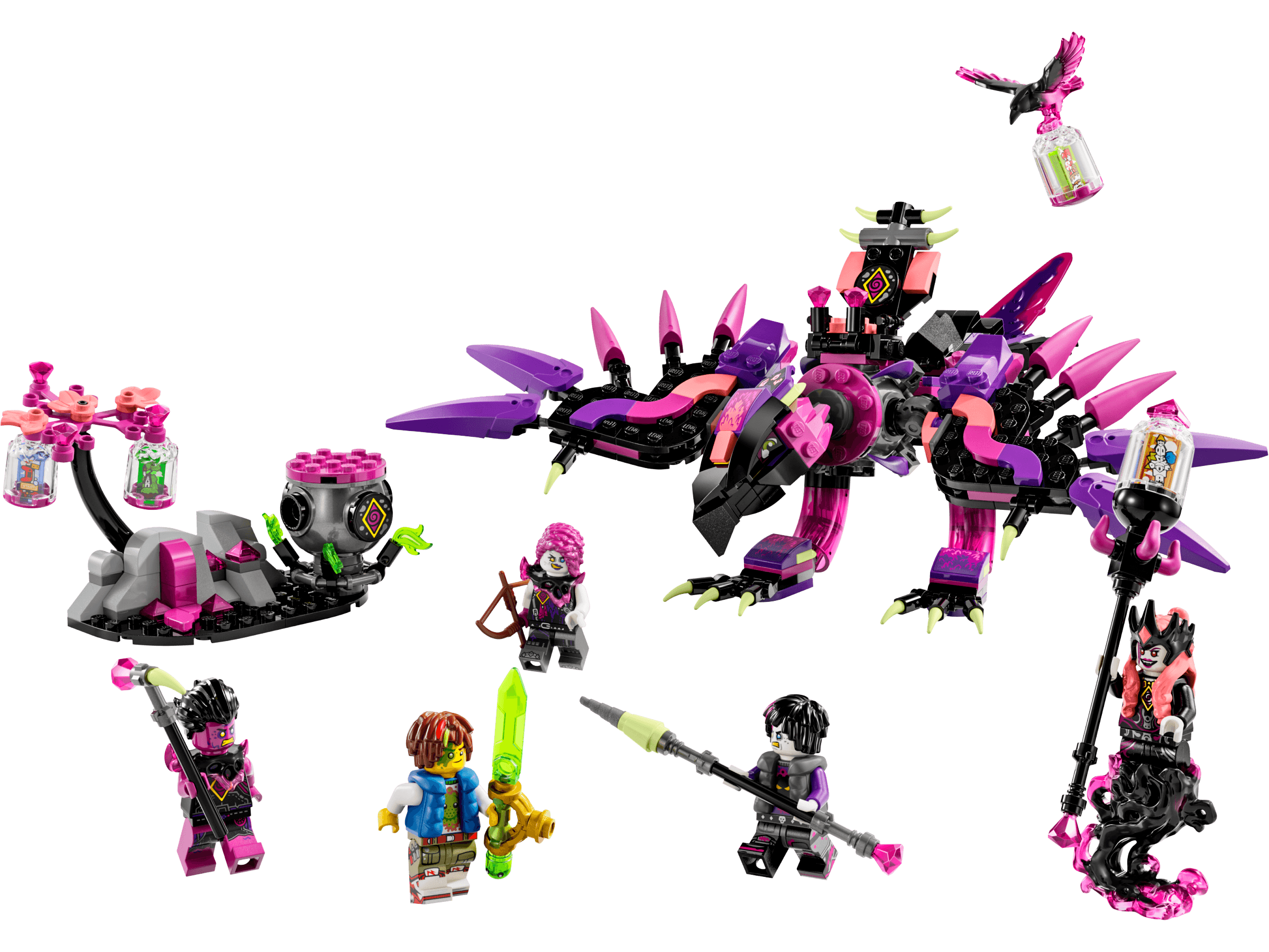 The Never Witch's Nightmare Creatures LEGO-set