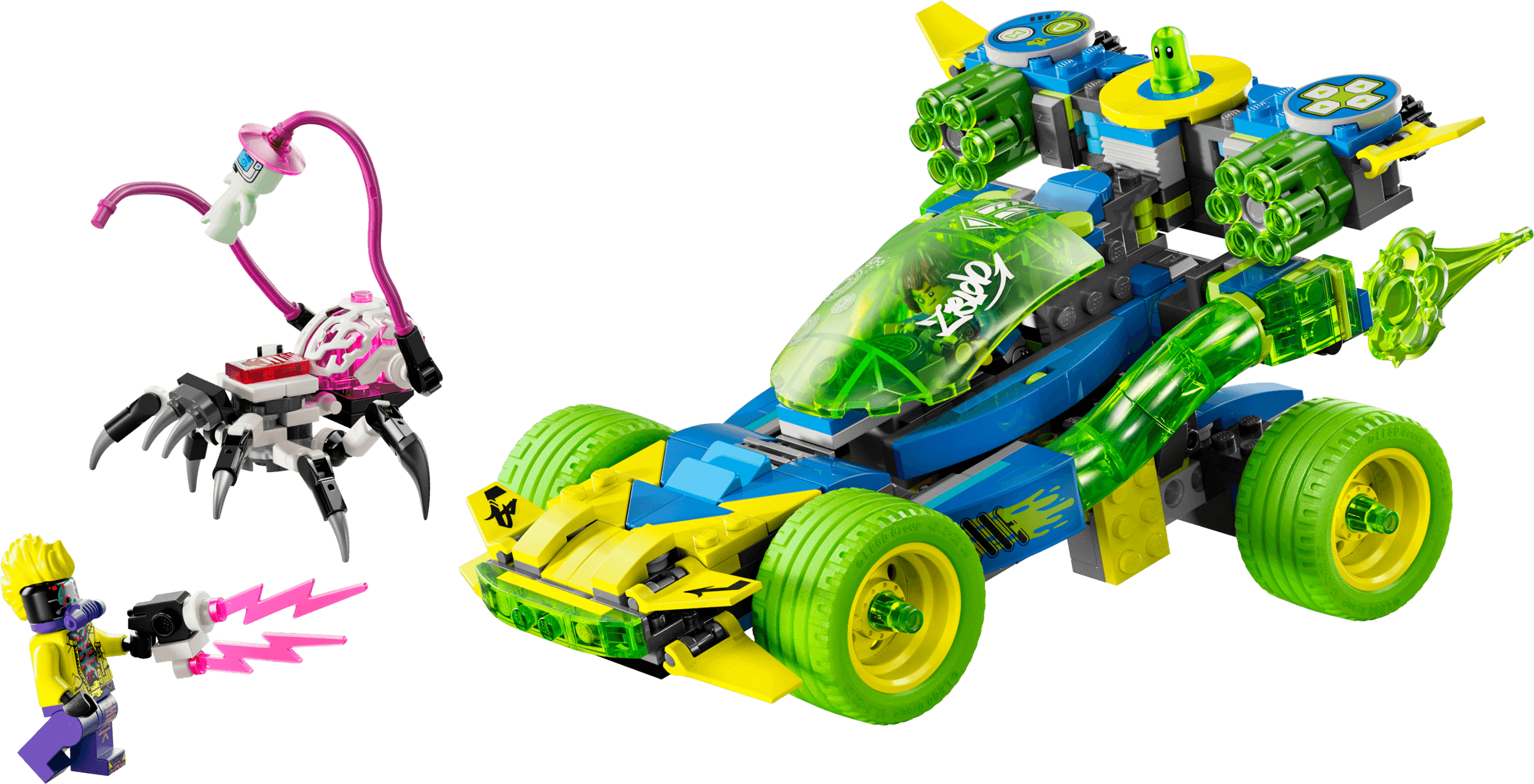 Mateo and the Z-Blob Action Race Car LEGO-set
