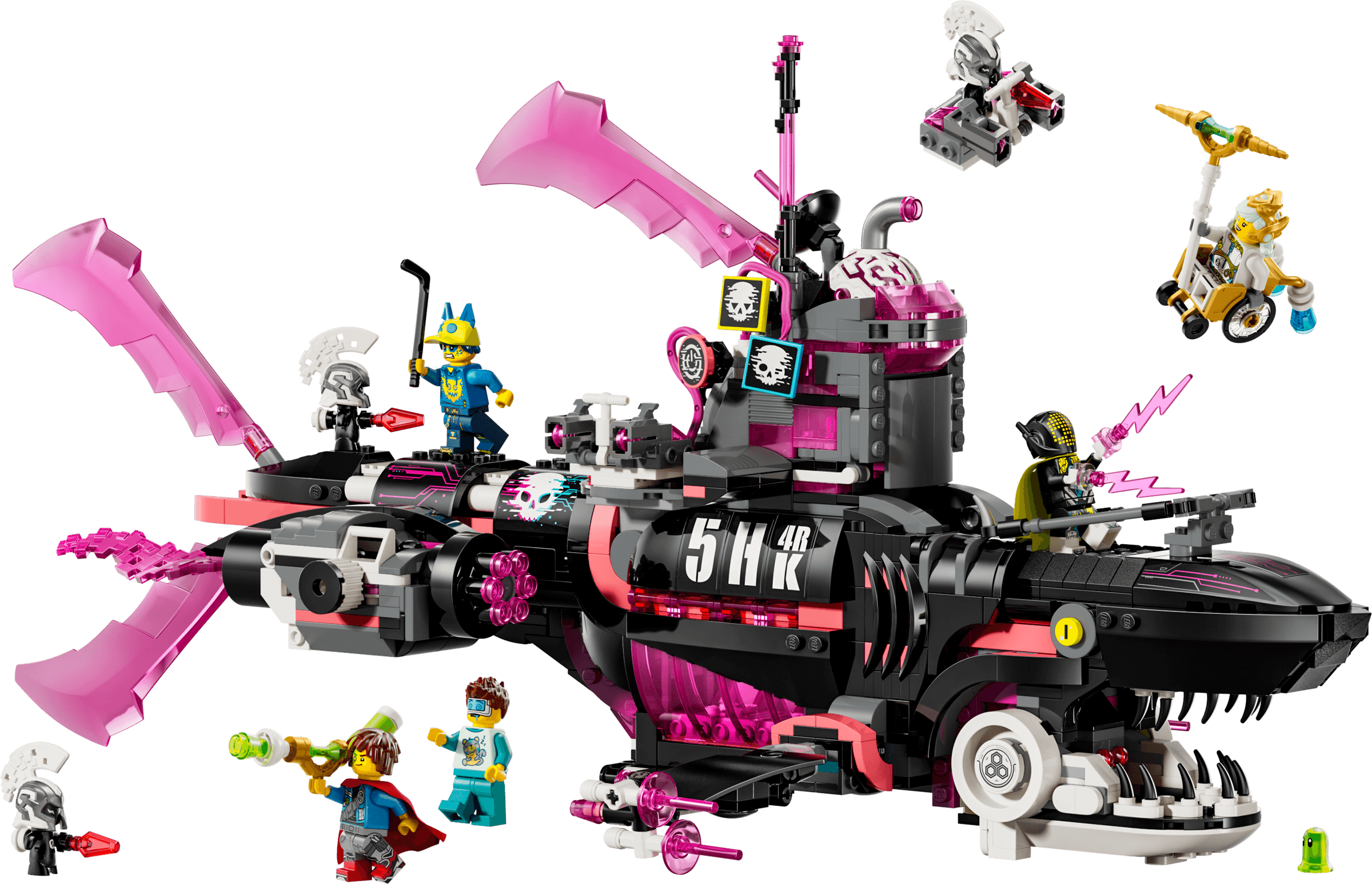Nachtmerrie haaienonderzeeër LEGO-set