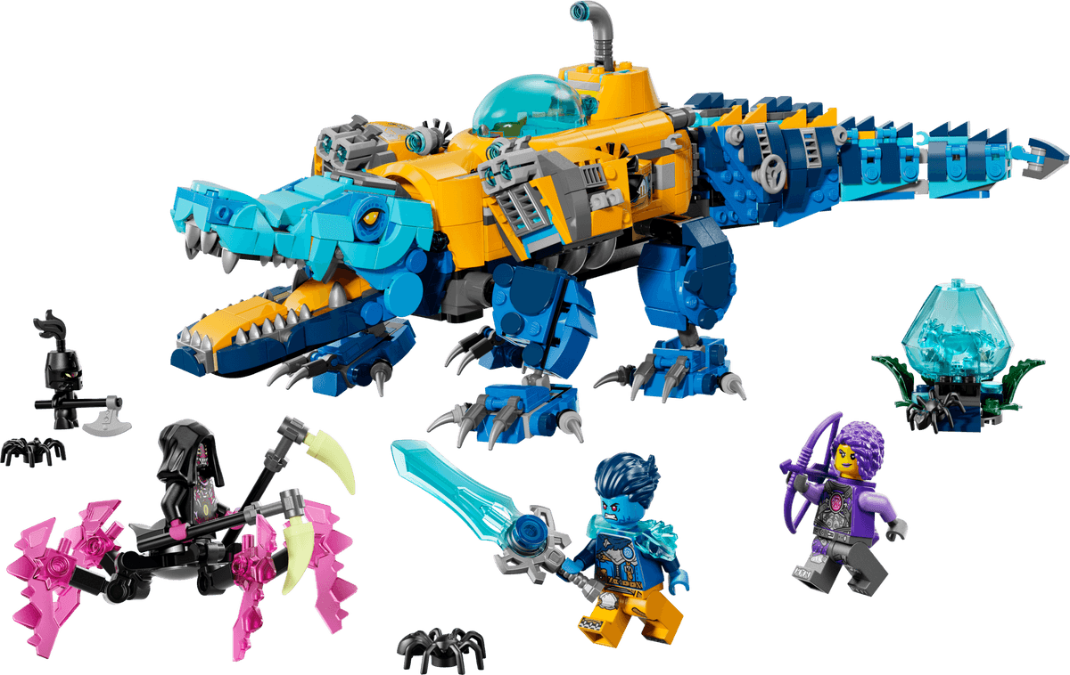 Krokodilonderzeeër LEGO-set