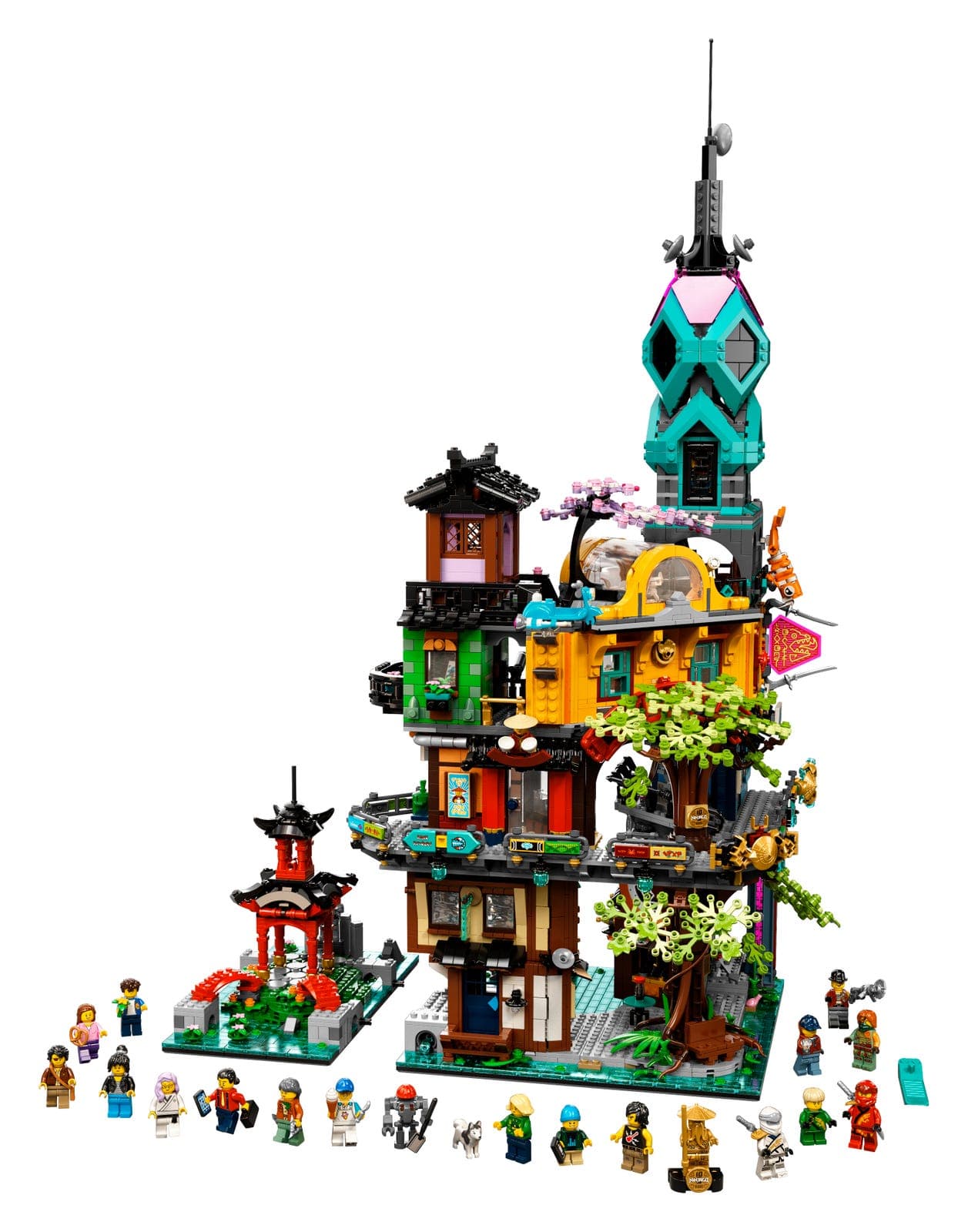 NINJAGO City Gardens LEGO-set