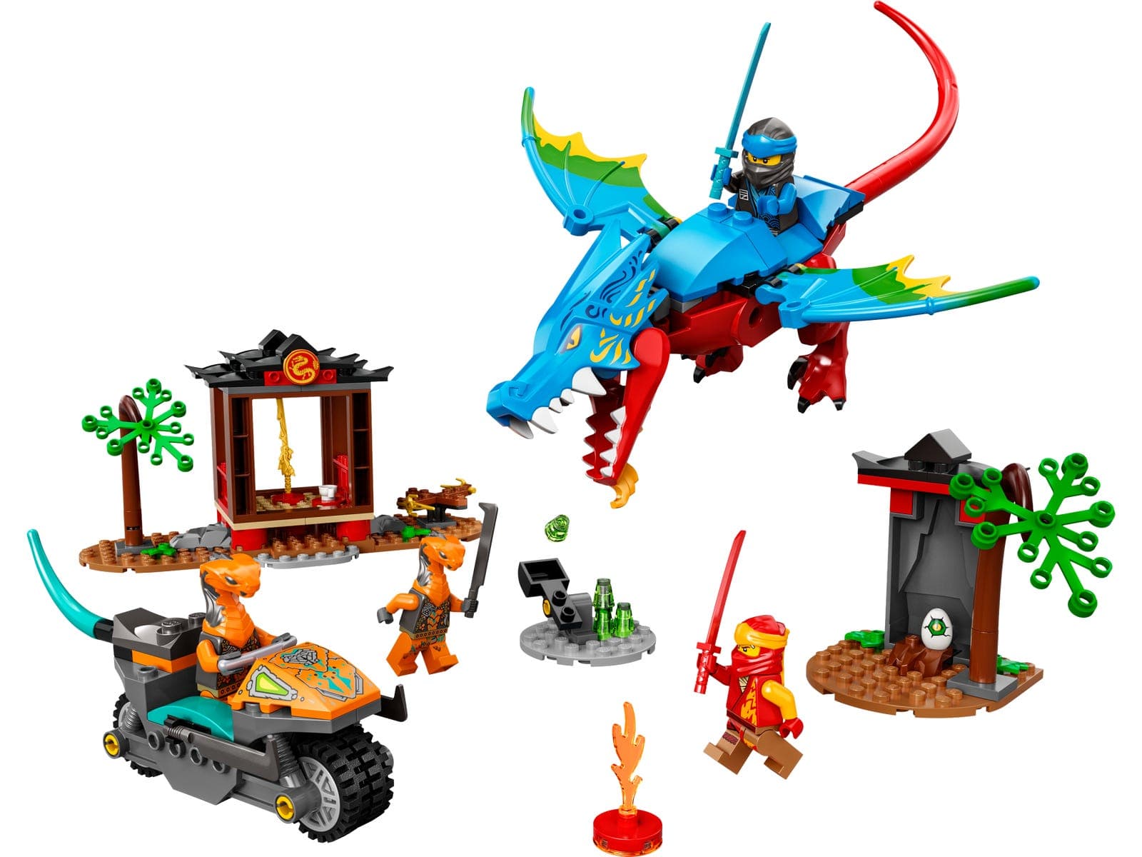 Ninja Dragon Temple LEGO-set