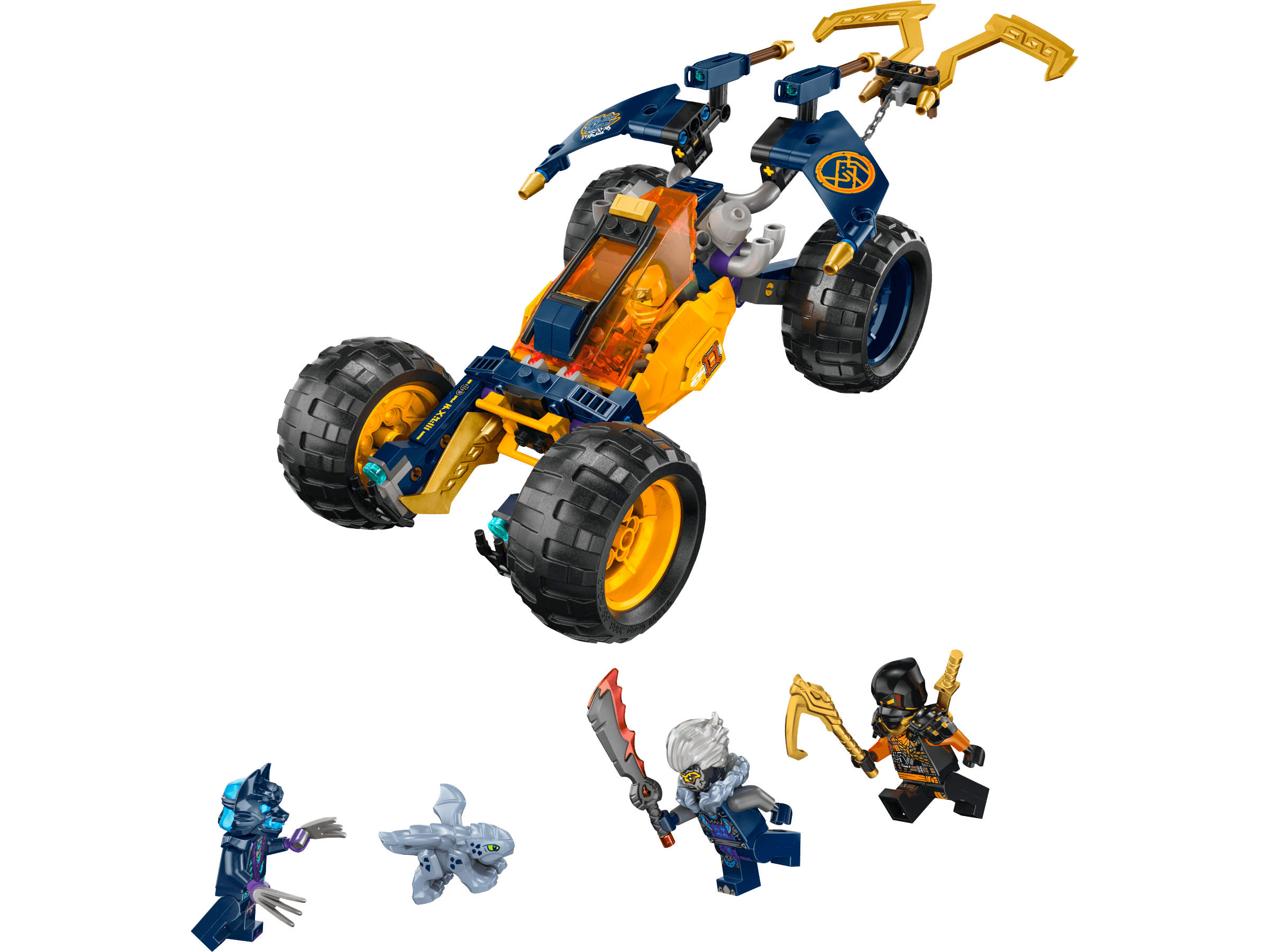 Arins ninjaterreinbuggy LEGO-set