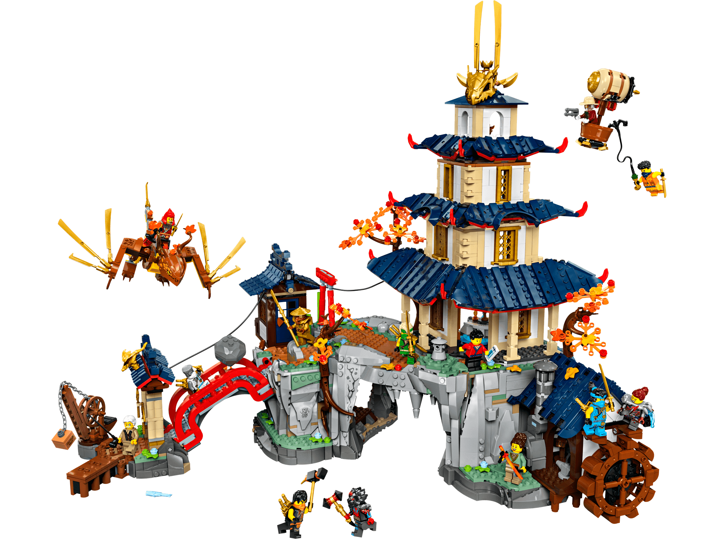 Toernooi tempelstad LEGO-set