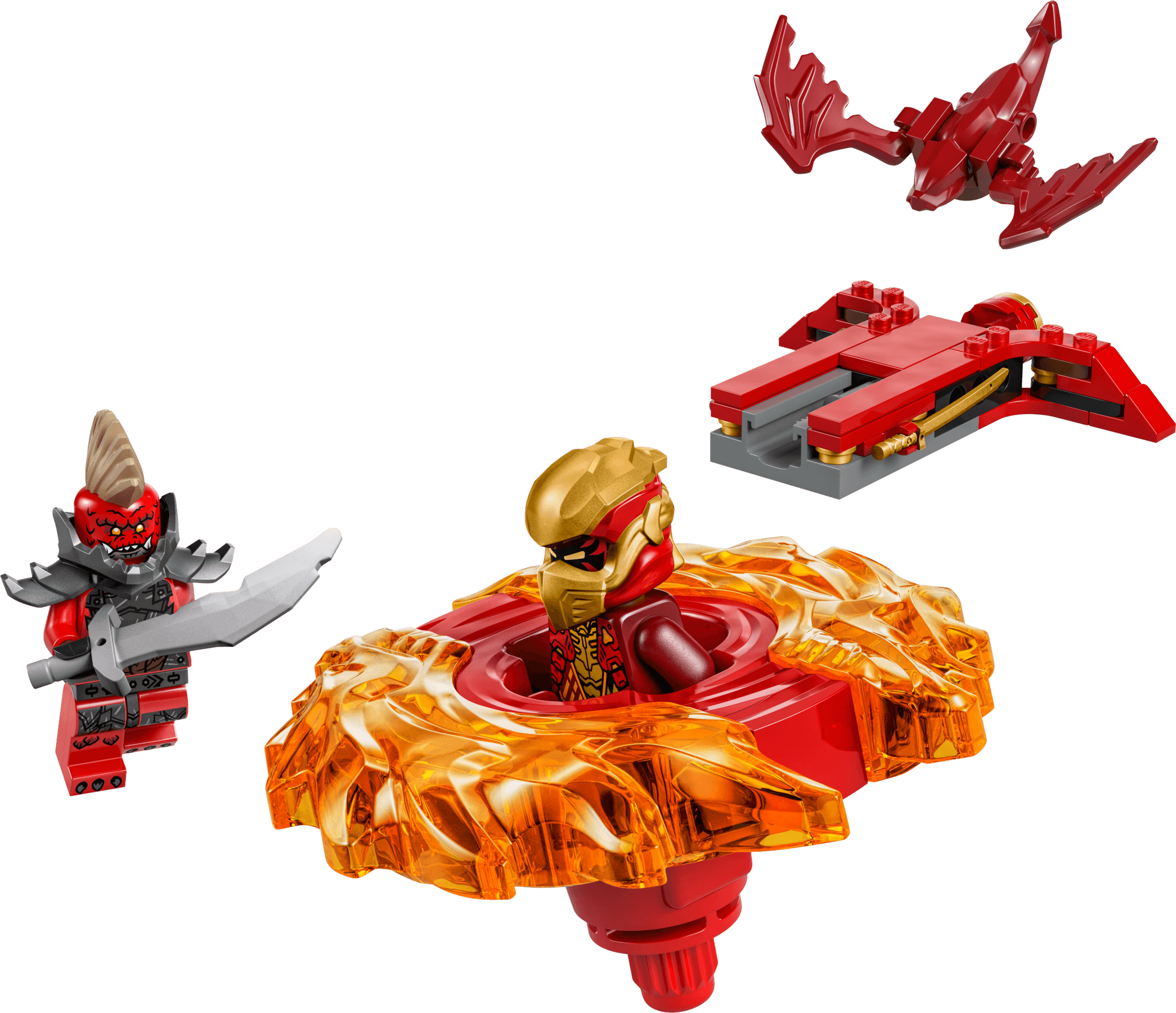 Kai's Dragon Spinjitzu Spinner LEGO-set