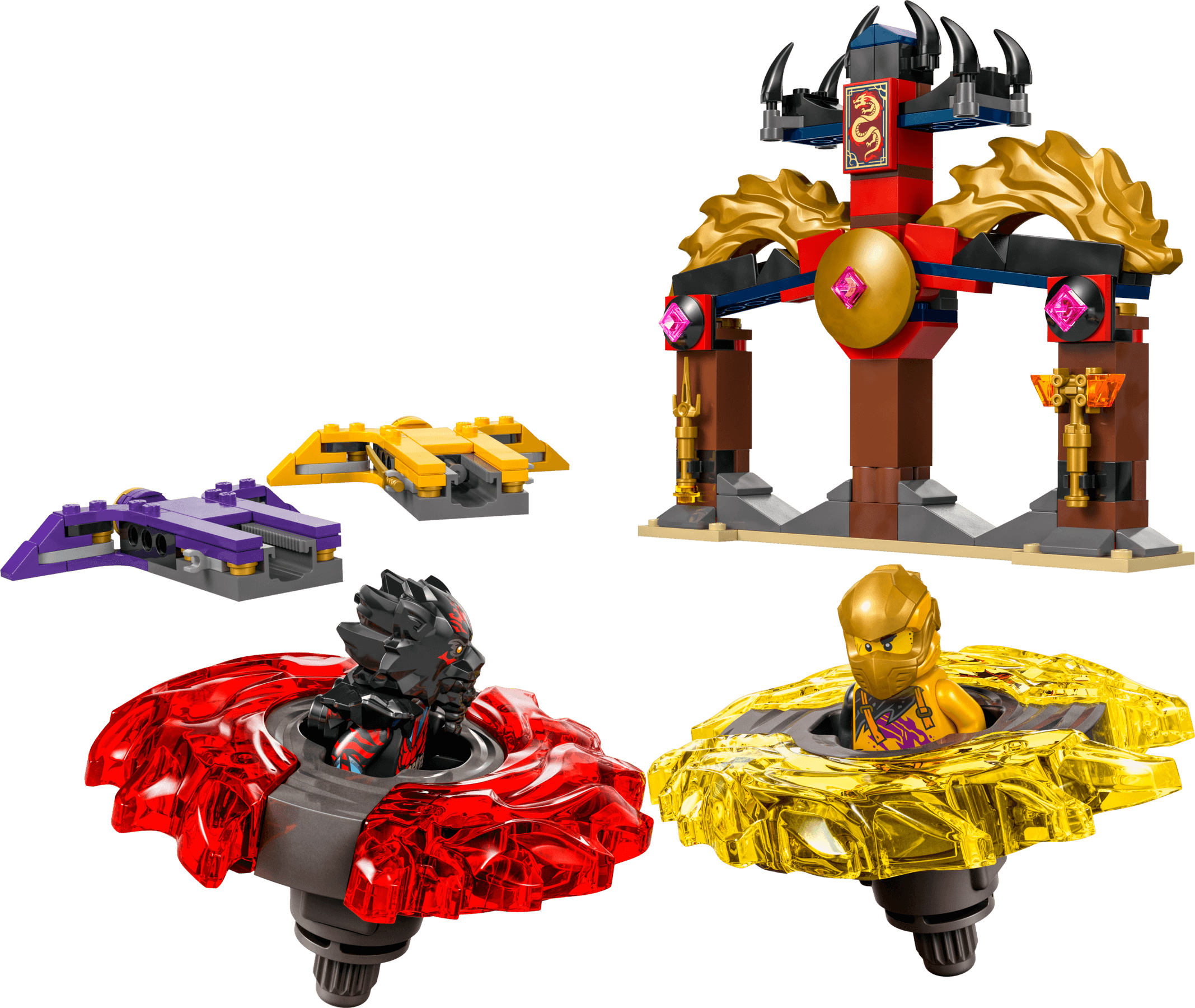 Spinjitzu drakenstrijdpakket LEGO-set