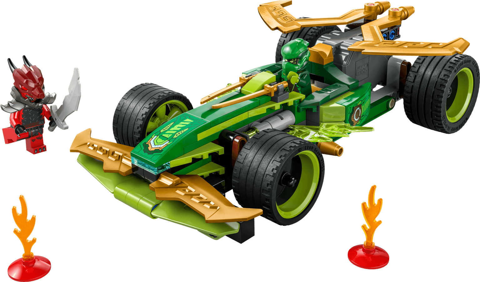 Lloyds pull-back racewagen LEGO-set