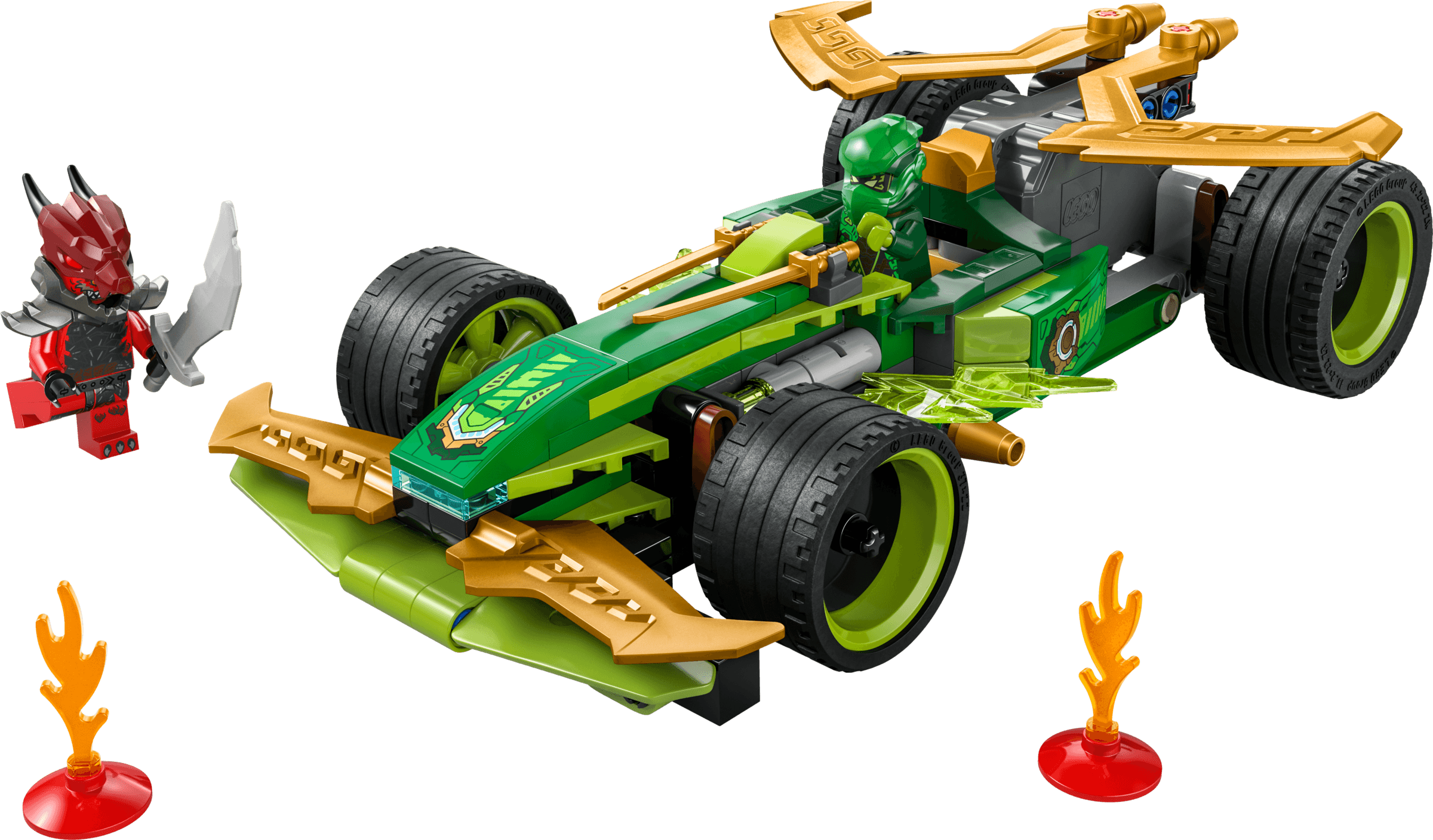 Lloyds pull-back racewagen LEGO-set