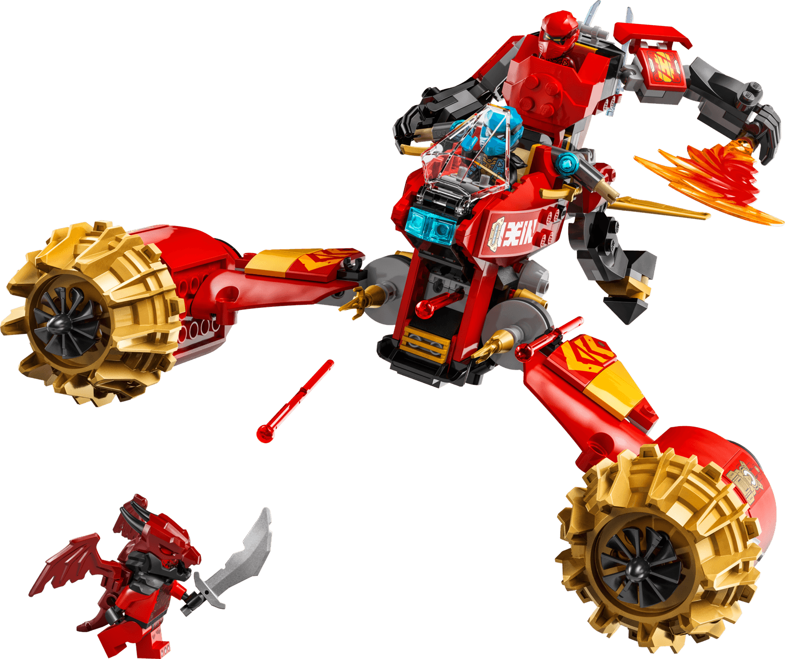 Kai's mechastormvoertuig LEGO-set