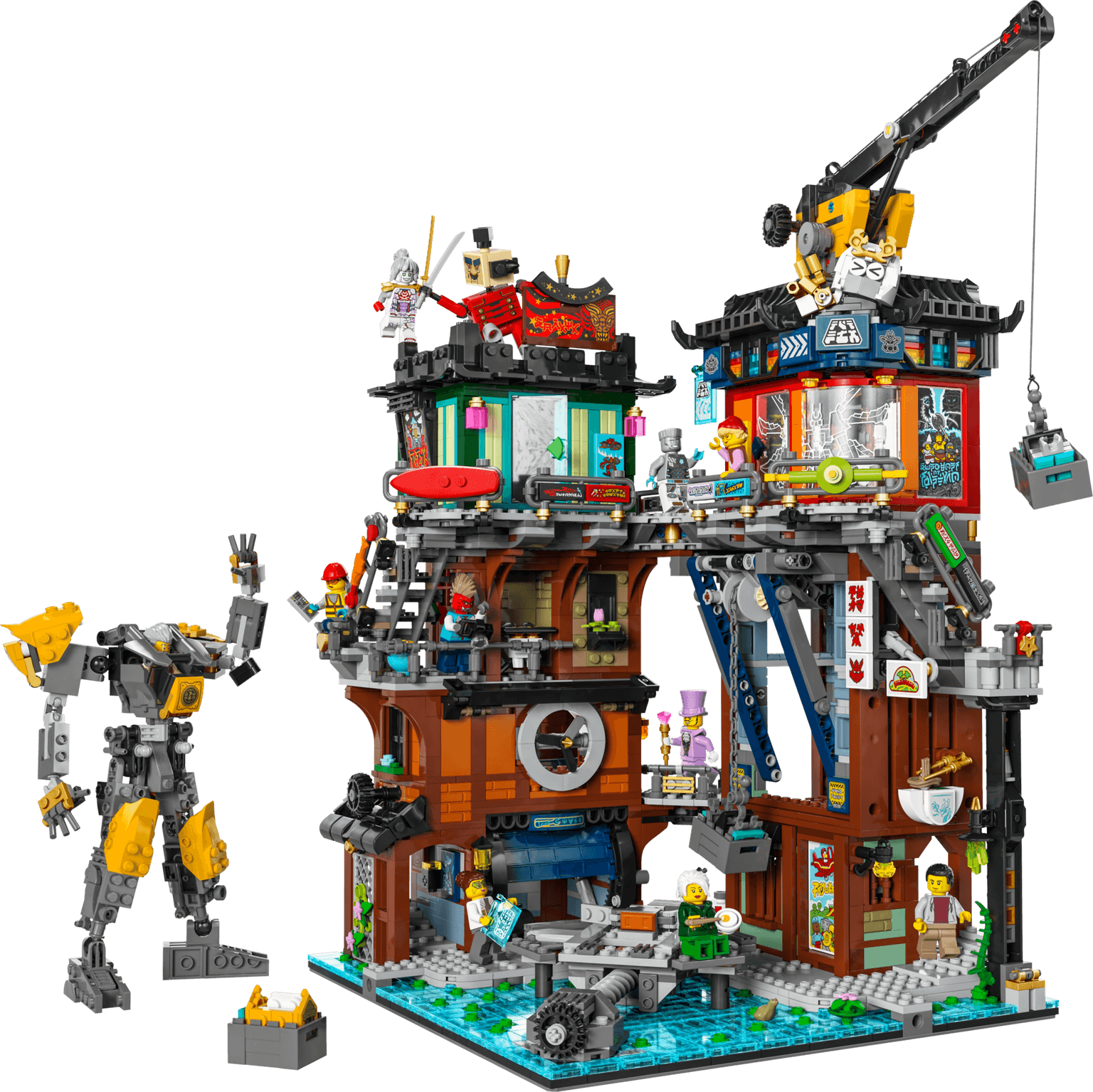 NINJAGO City werkplaatsen LEGO-set