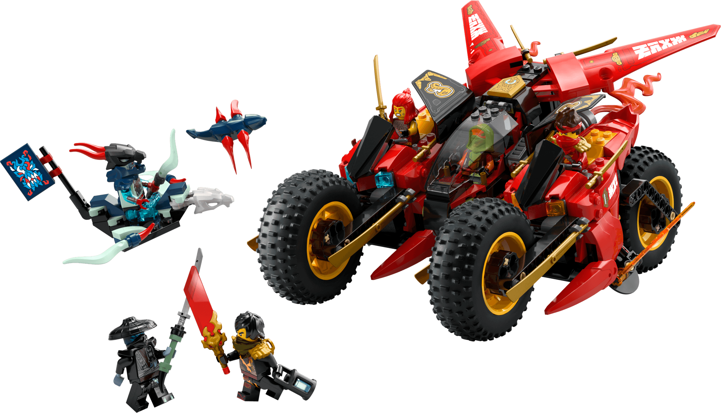 Ninja strijdvoertuig LEGO-set
