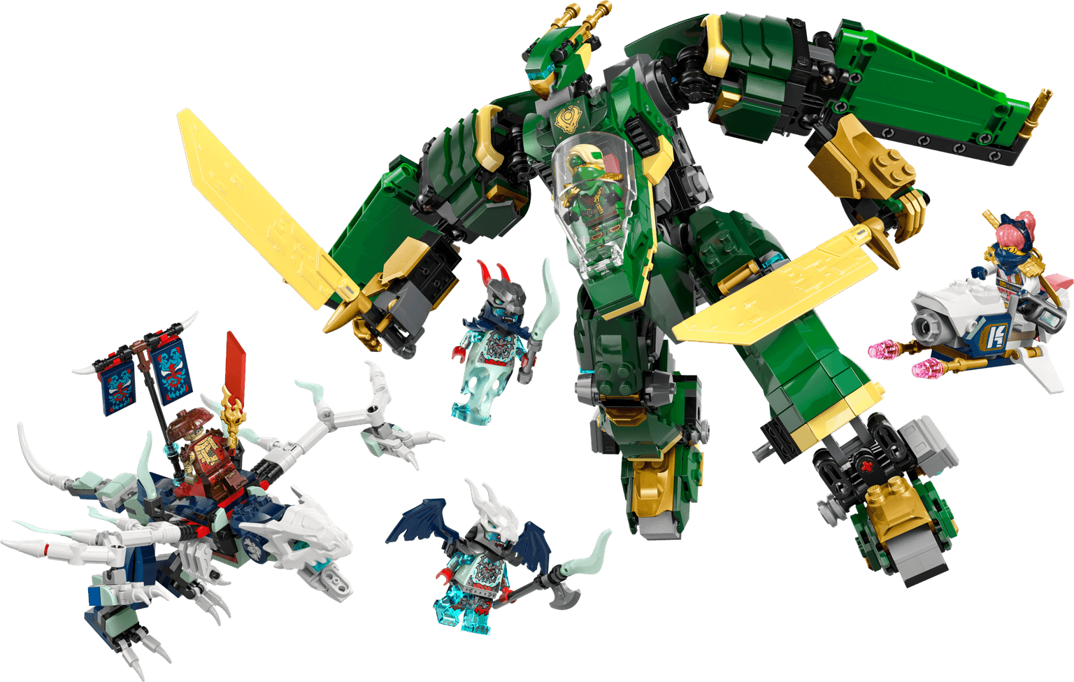 Lloyds vliegtuigmecha LEGO-set