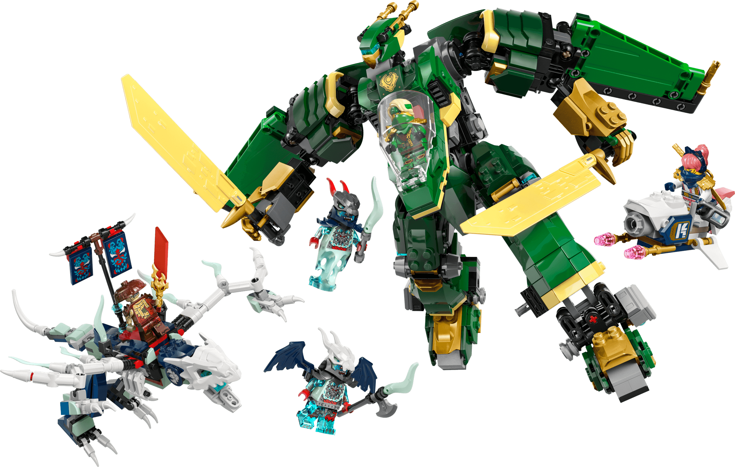 Lloyds vliegtuigmecha LEGO-set