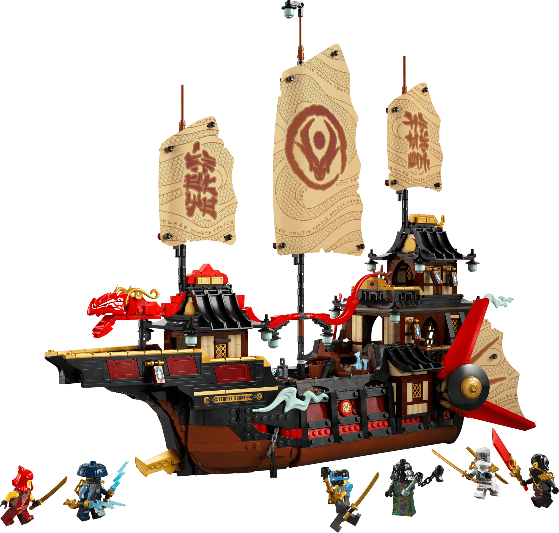 De Tempel Bounty LEGO-set