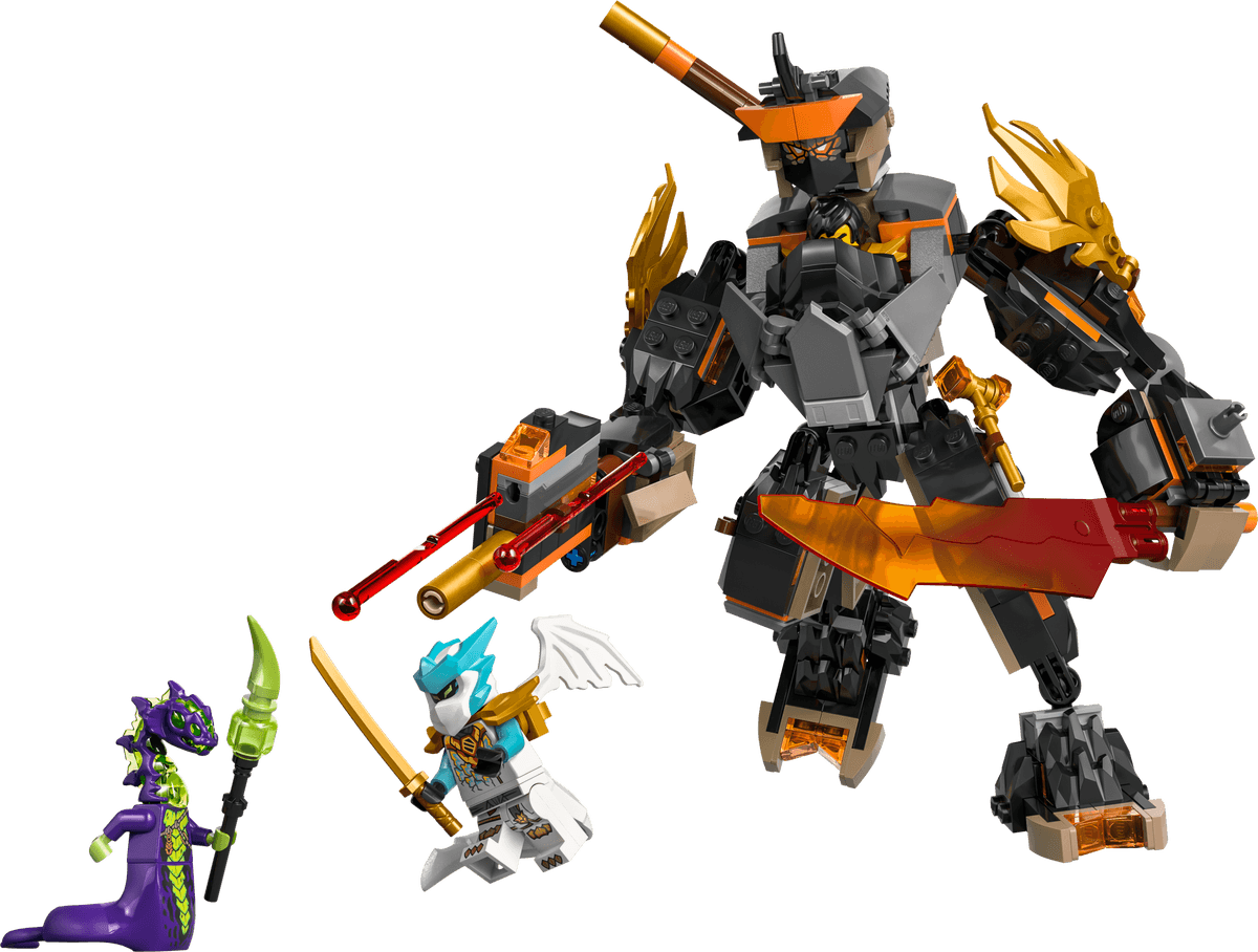 Cole's Mission Mech & Dragon Zane LEGO-set