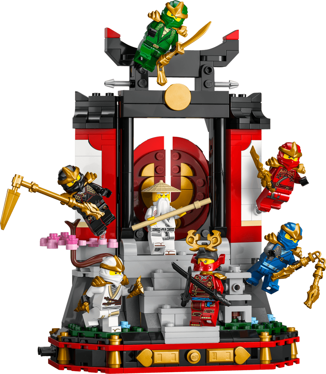 Ninja Character Display 15th Anniversary LEGO-set
