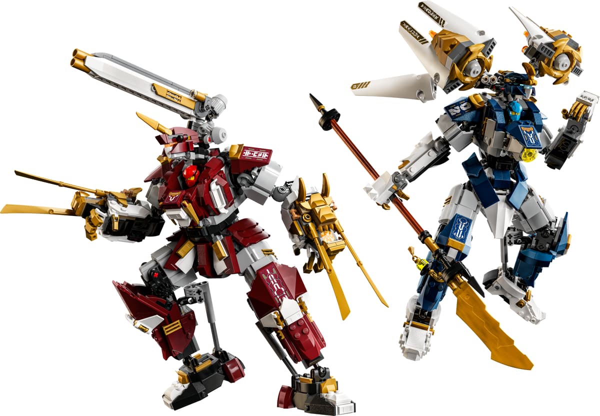 De Twee Torenhoge Mecha LEGO-set