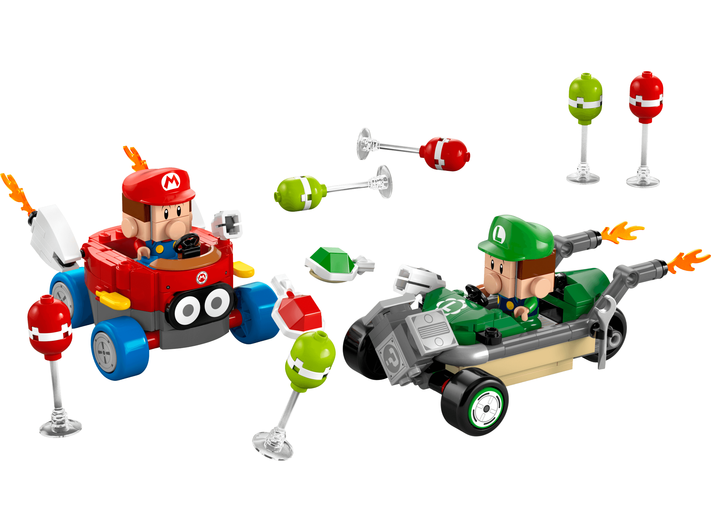 Mario Kart – Baby Mario vs. Baby Luigi LEGO-set