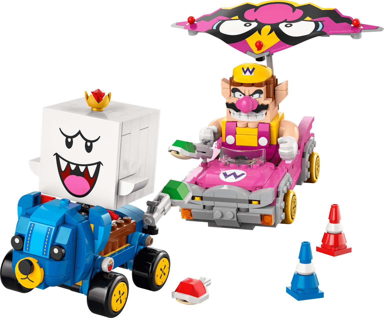 Mario Kart – Wario & King Boo LEGO-set