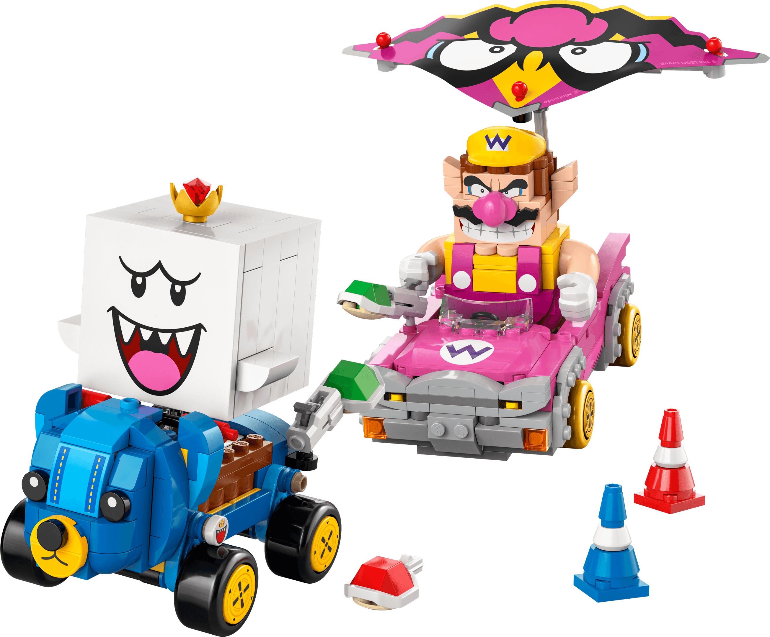 Mario Kart – Wario & King Boo LEGO-set