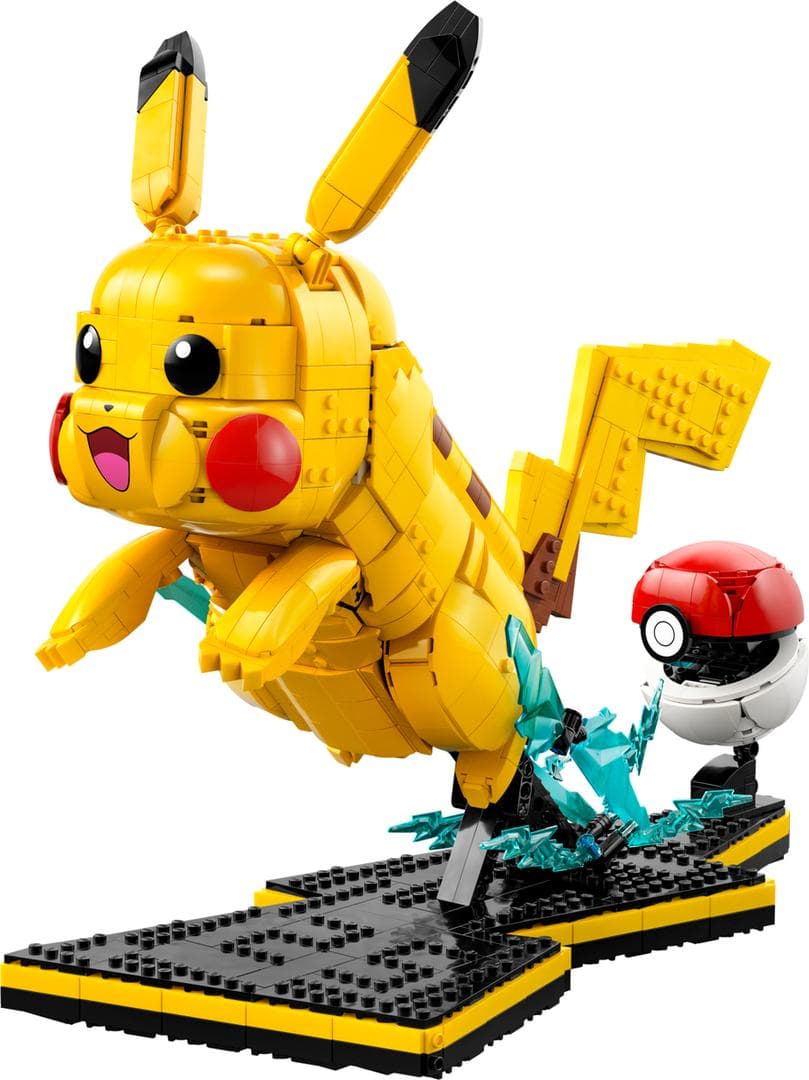 Pikachu and Poké Ball LEGO-set