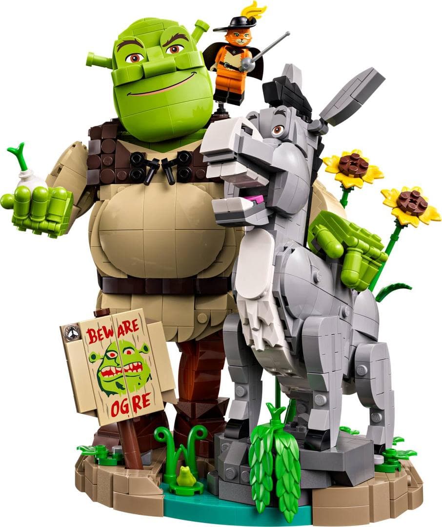Shrek, Ezel en de Gelaarsde Kat LEGO-set