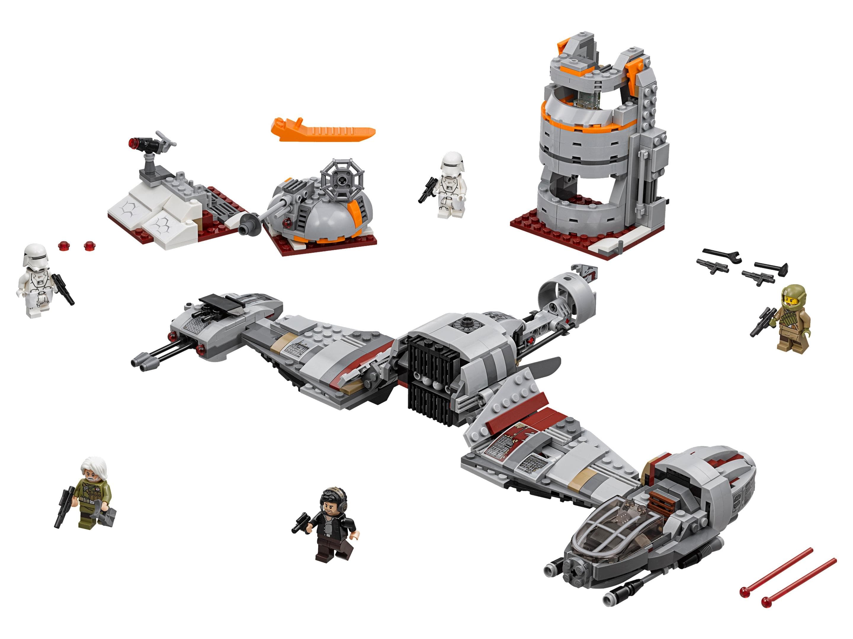 Defense of Crait LEGO-set