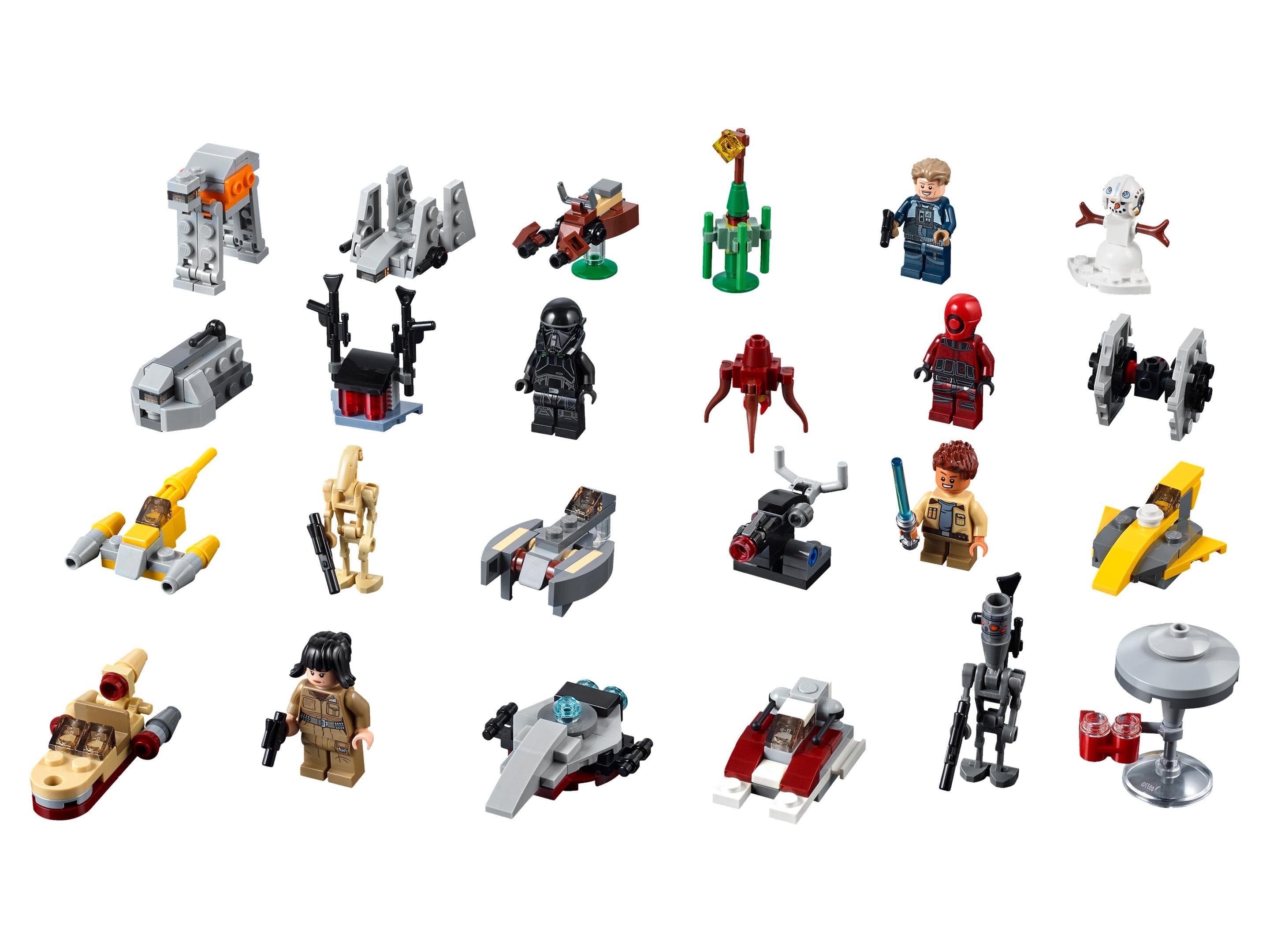 Star Wars Advent Calendar 2018 LEGO-set