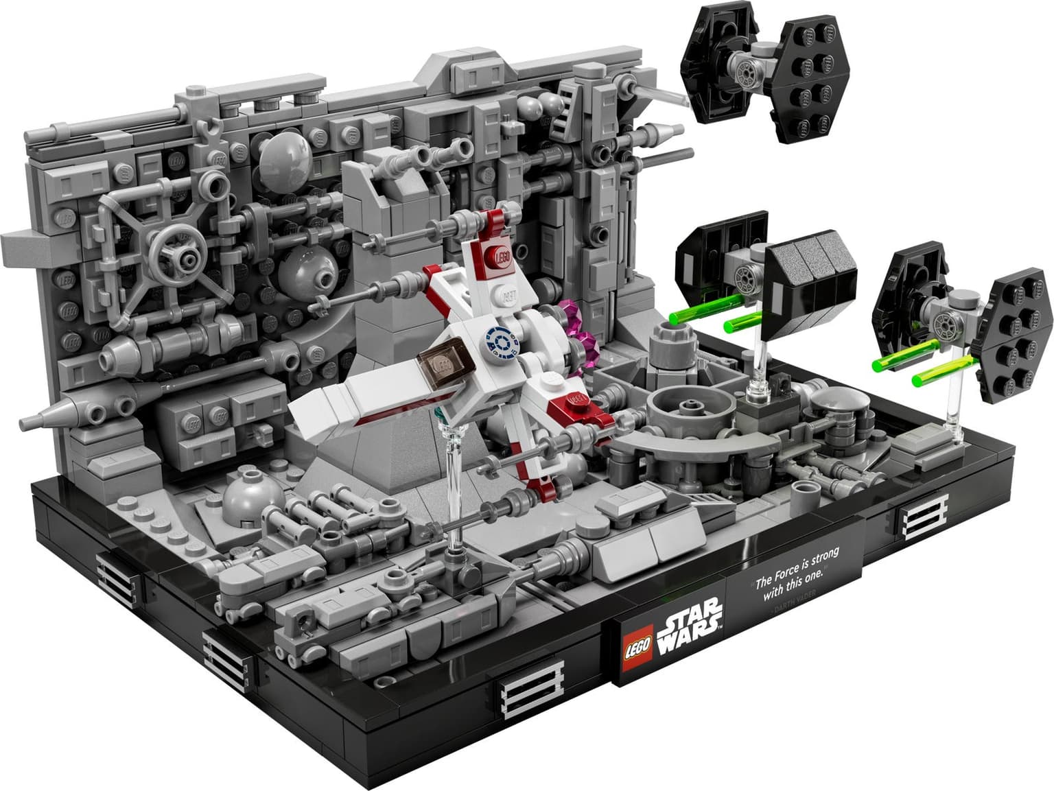 Death Star Trench Run Diorama LEGO-set