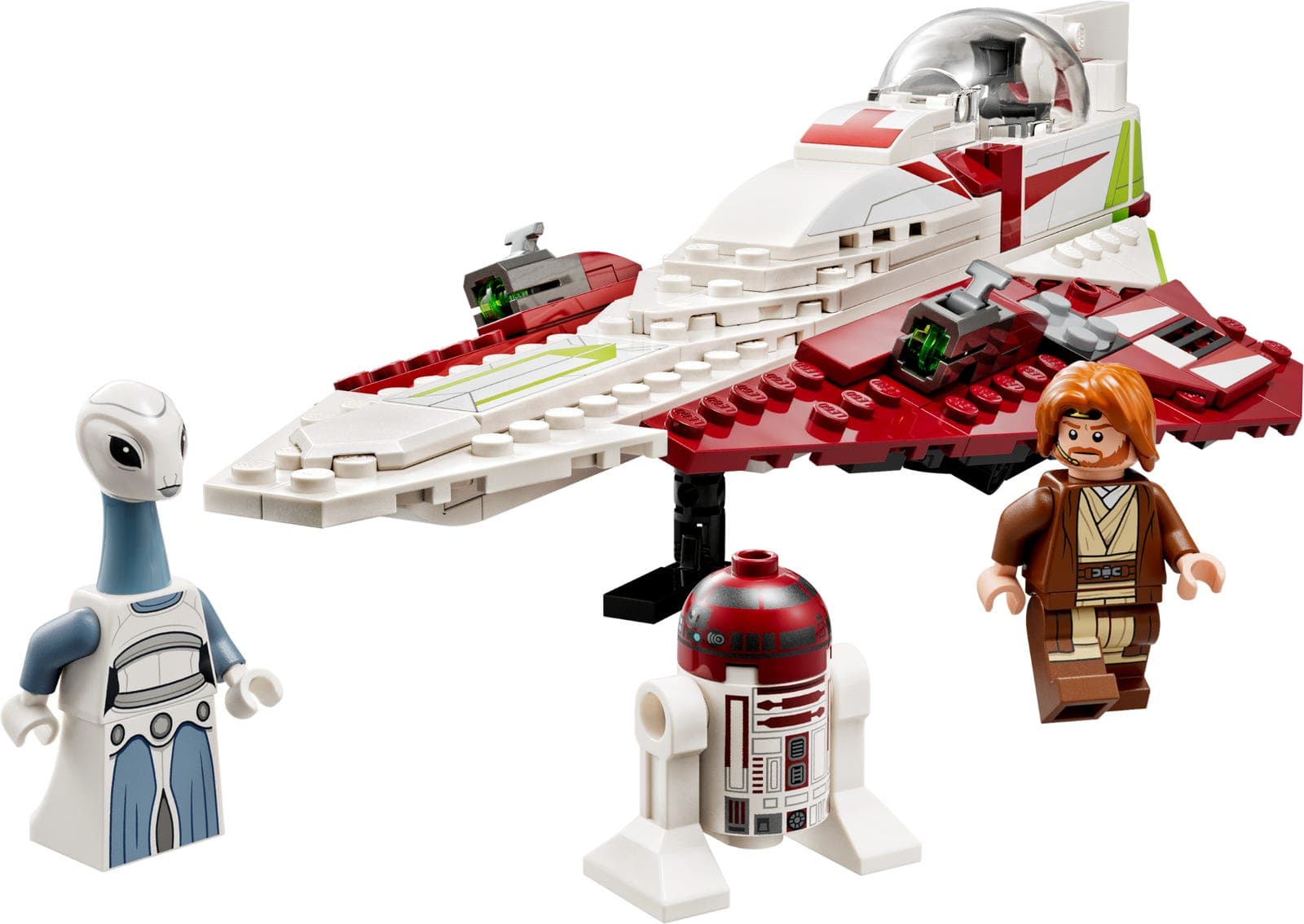 De Jedi Starfighter van Obi-Wan Kenobi LEGO-set
