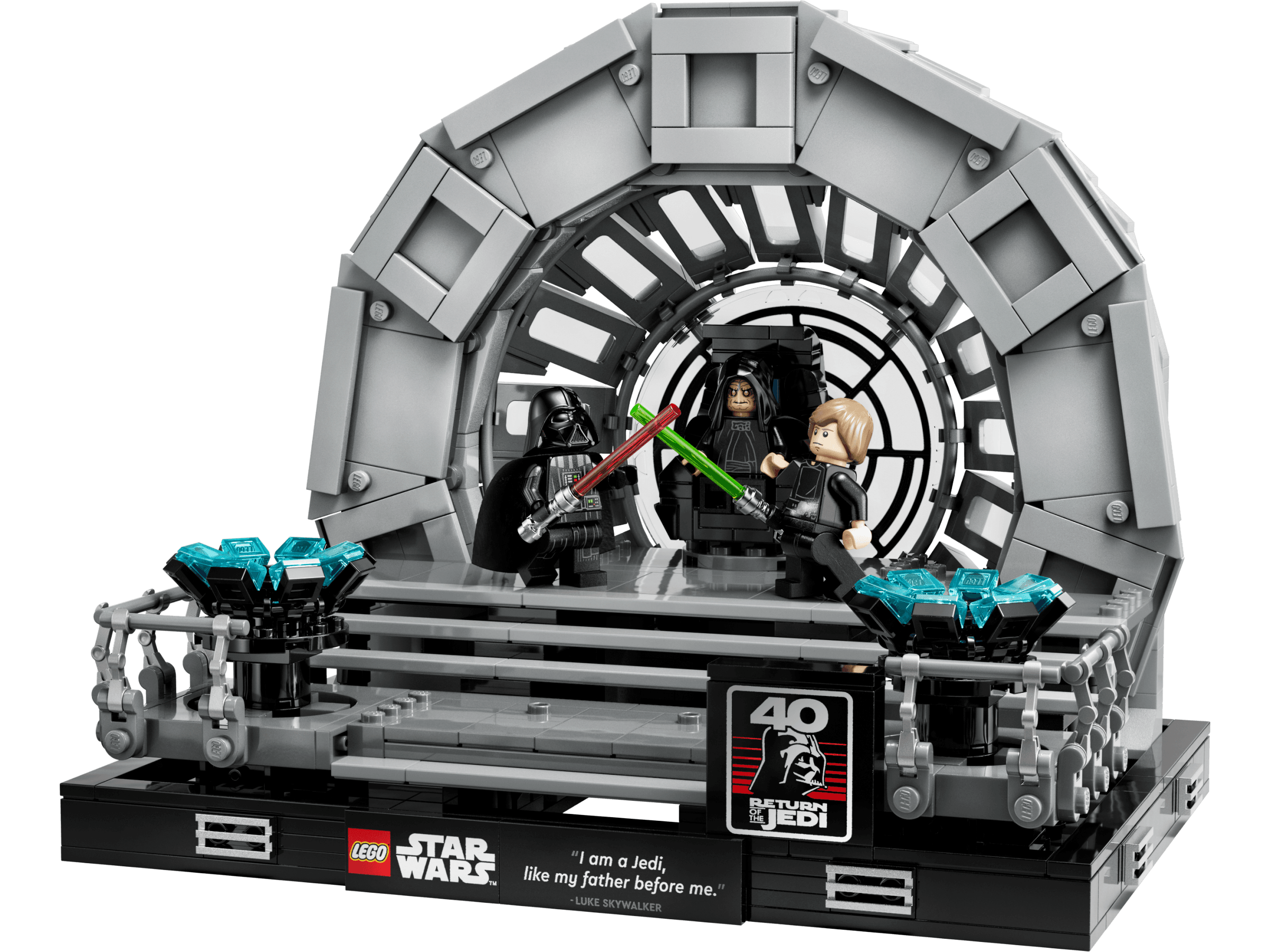 Emperor's Throne Room Diorama LEGO-set
