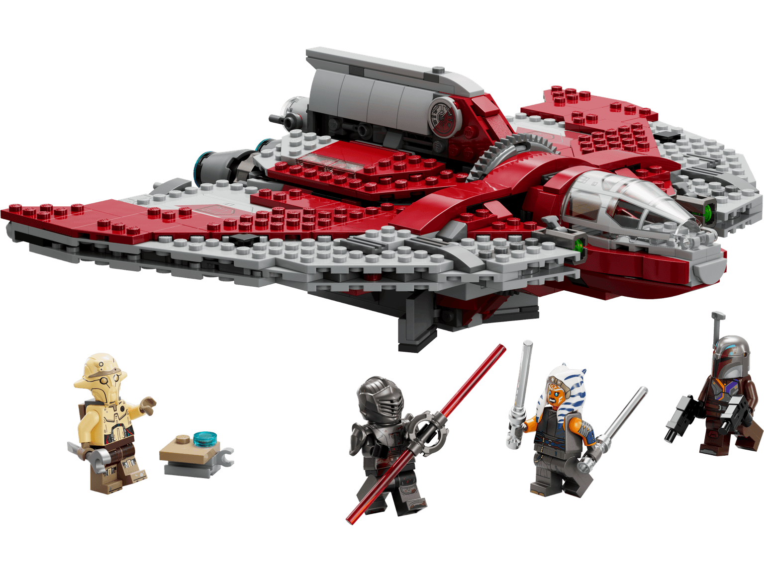 Ahsoka Tano's T-6 Jedi Shuttle LEGO-set