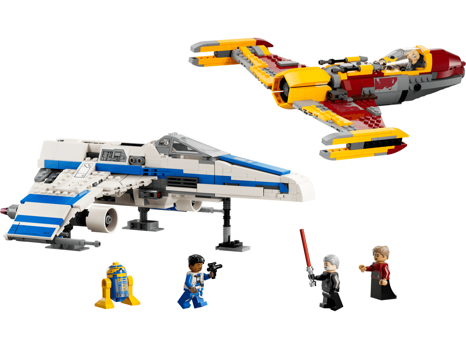 New Republic E-Wing vs. Shin Hati’s Starfighter LEGO-set