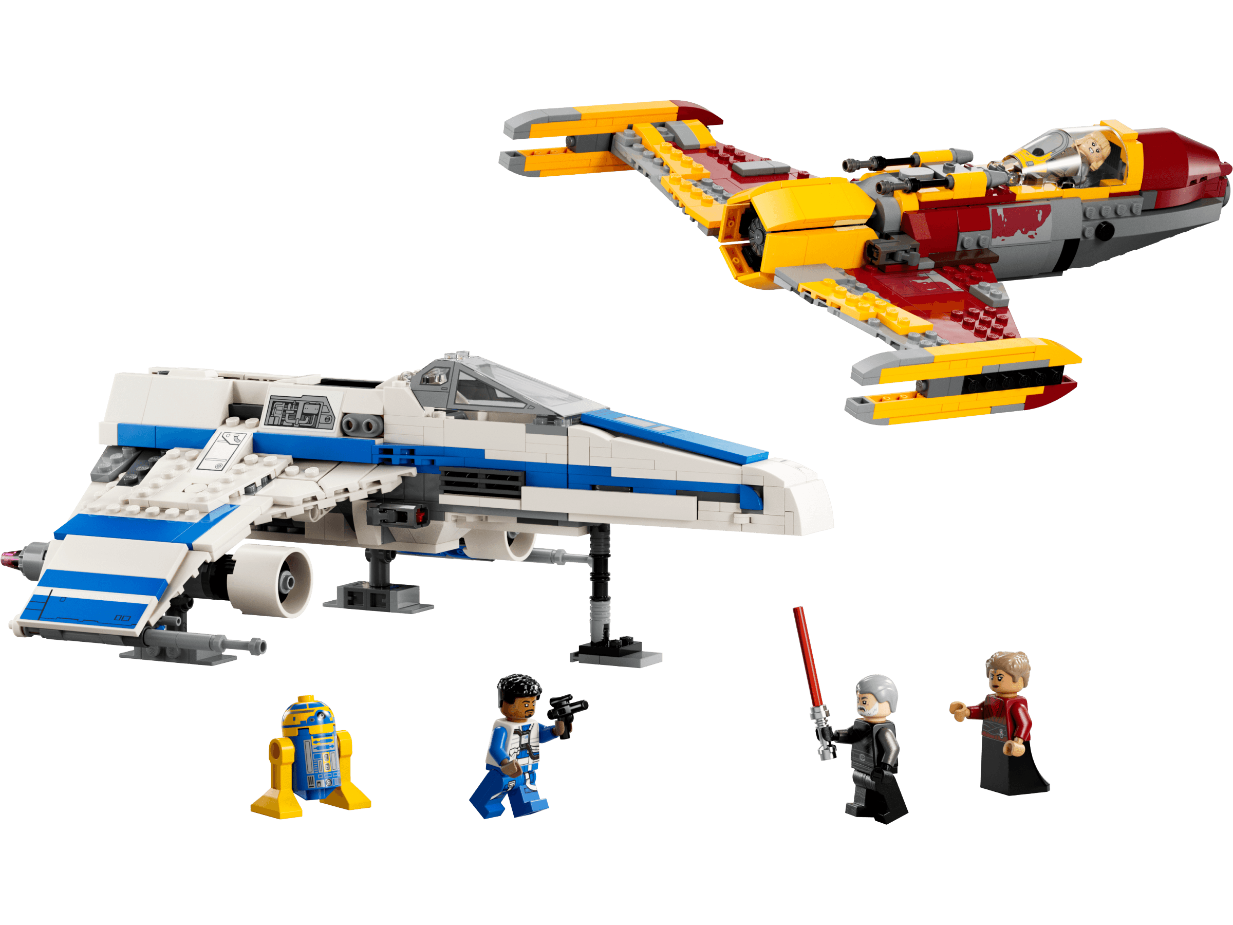 New Republic E-Wing vs. Shin Hati’s Starfighter LEGO-set