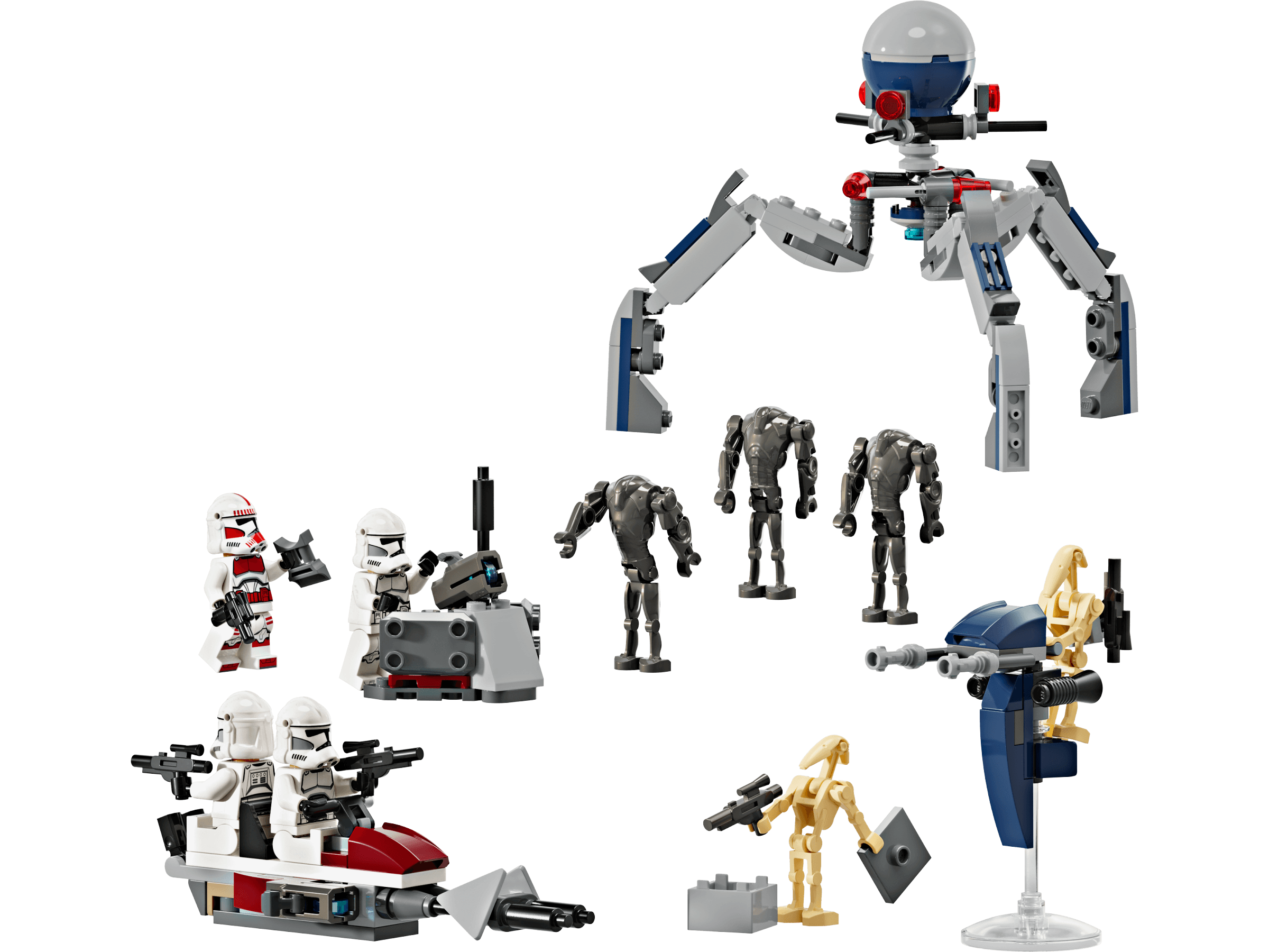 Clone Trooper & Battle Droid Battle Pack LEGO-set