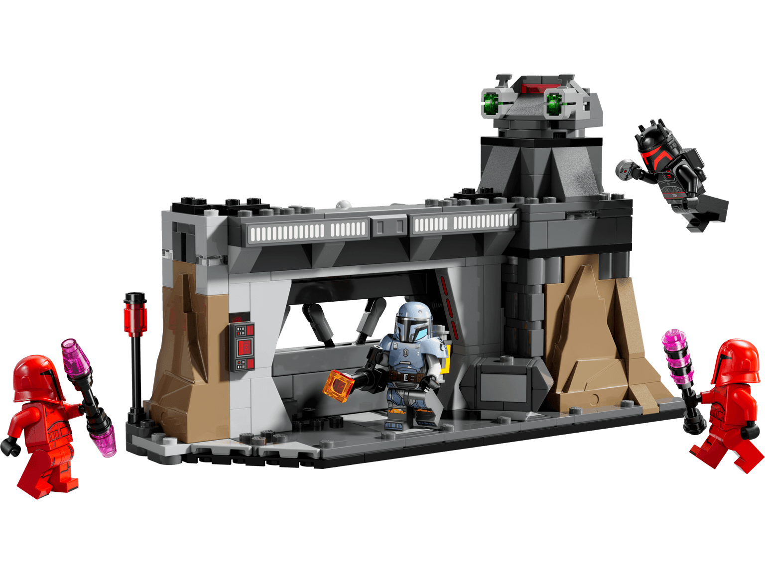 Paz Vizsla and Moff Gideon Battle LEGO-set