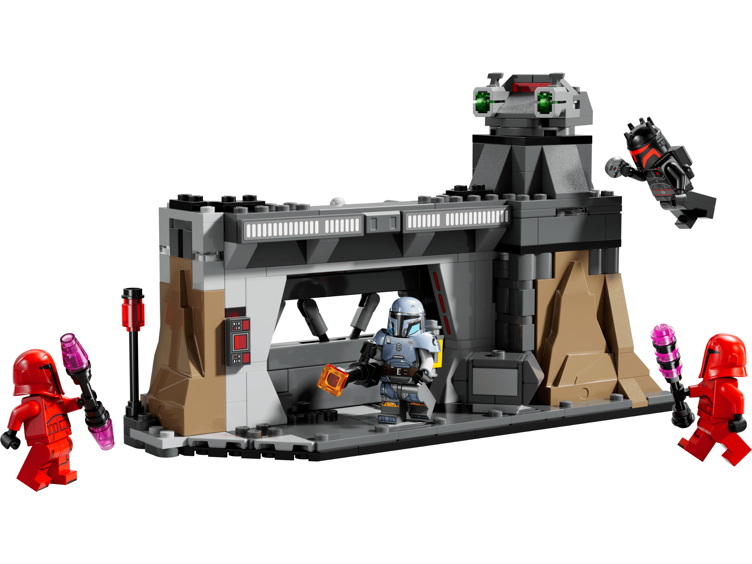 Paz Vizsla and Moff Gideon Battle LEGO-set